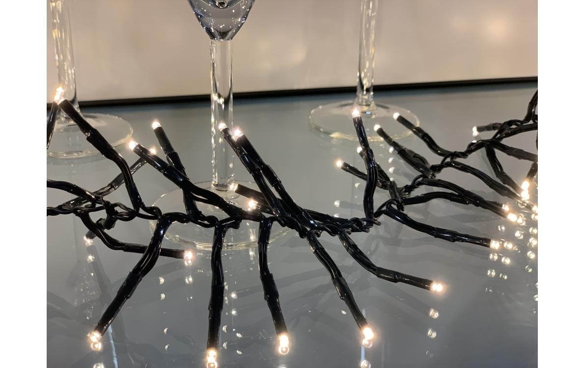   LED-Lichterkette »Dameco Cluster 360 LED, 3,6m Outdoor« 360 Stk.-flammig