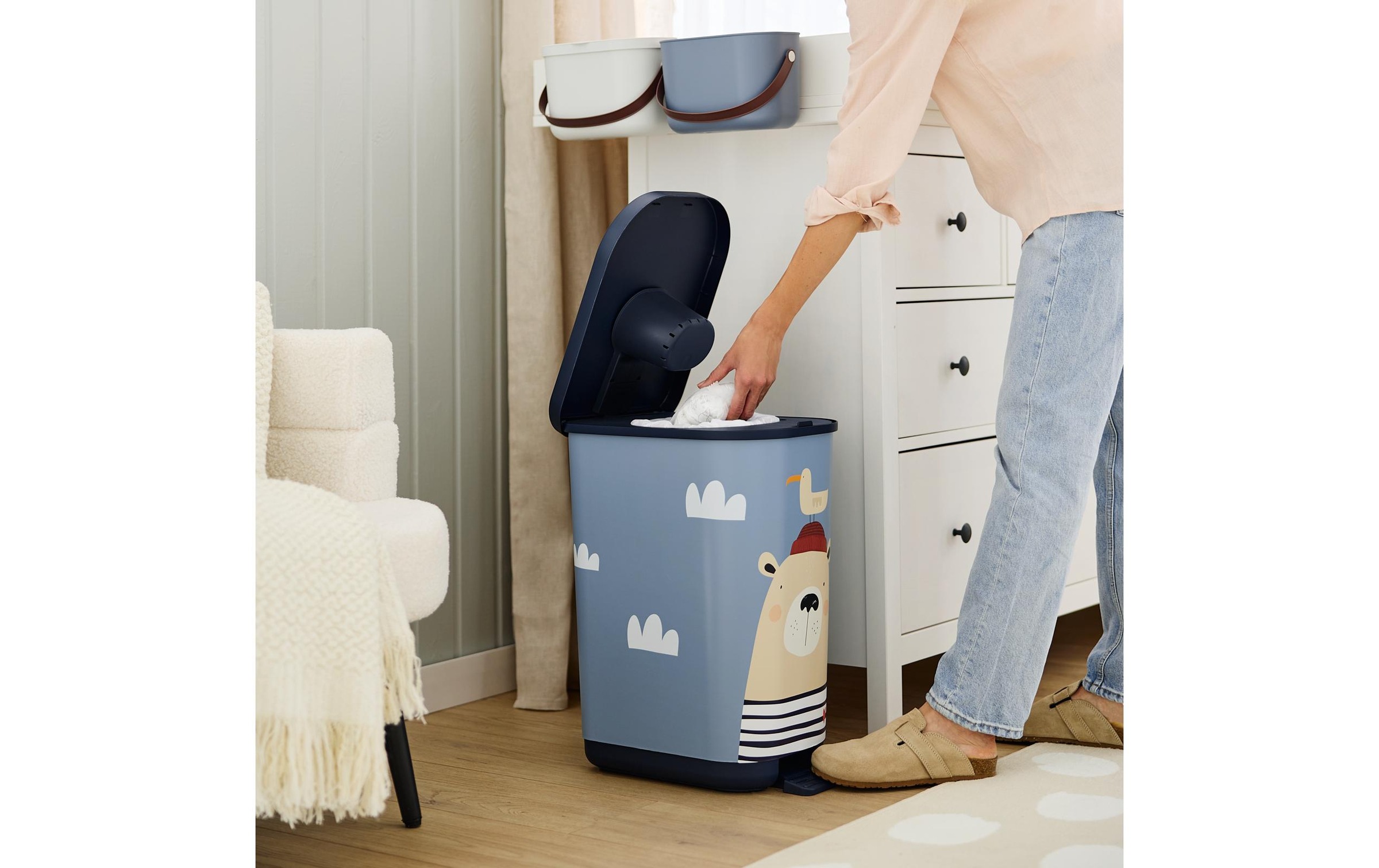 Rotho Babydesign Windeleimer »Yuma Bär Ahoi 35 l«