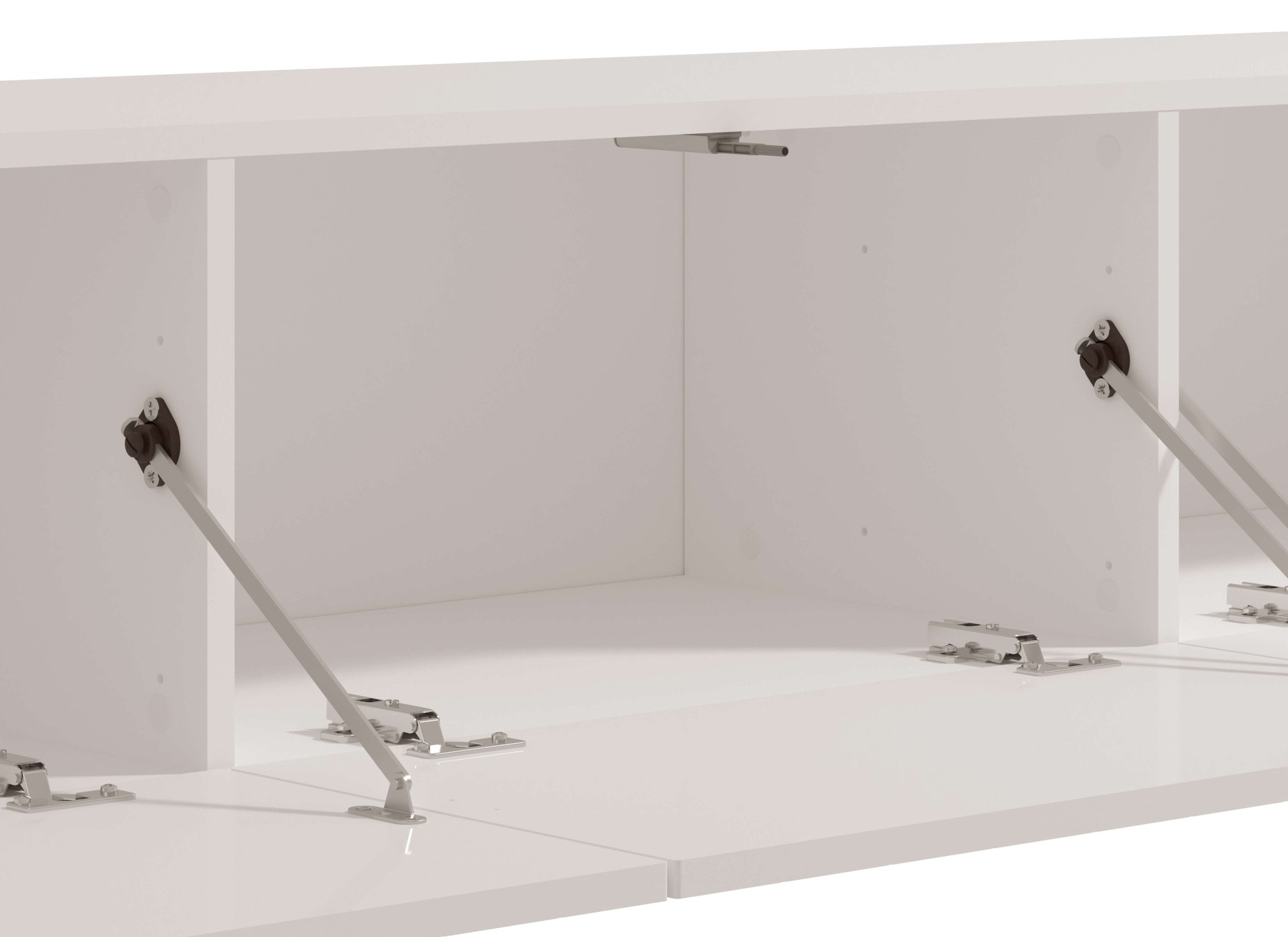 INOSIGN Lowboard »Antibes TV-Lowboard, Breite 192/154/128 cm, TV-Schrank« TV-Kommode, 3D-Fronten, Push-To-Open-Funktion, Wandmonatage