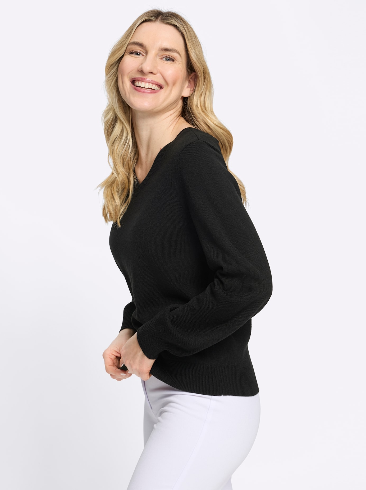 Classic Basics Strickpullover »Langarm-Pullover«