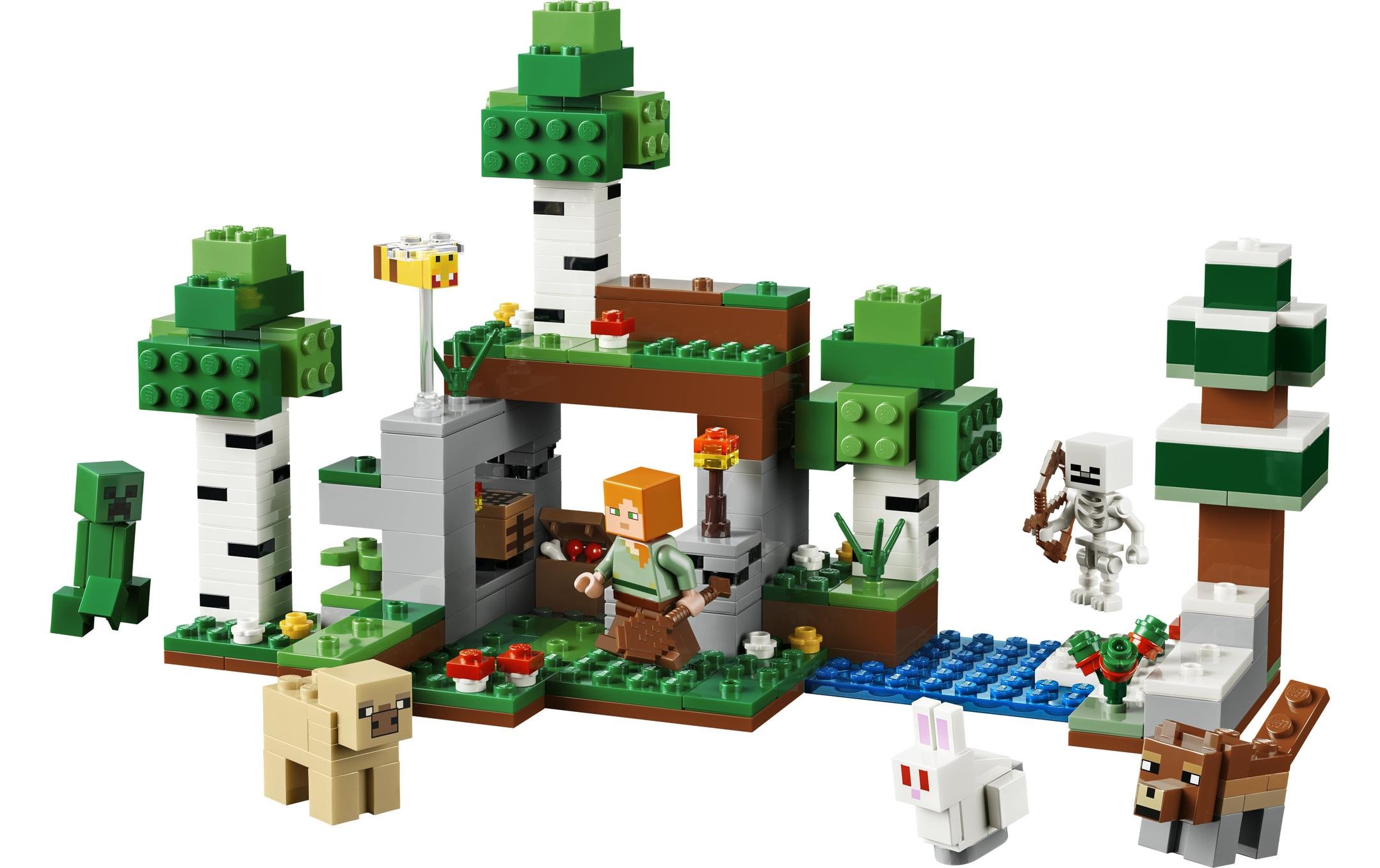 LEGO® Pions de construction »Erstes Abenteuer in der Nacht (21593), LEGO Minecraft« fabriqué en Europe