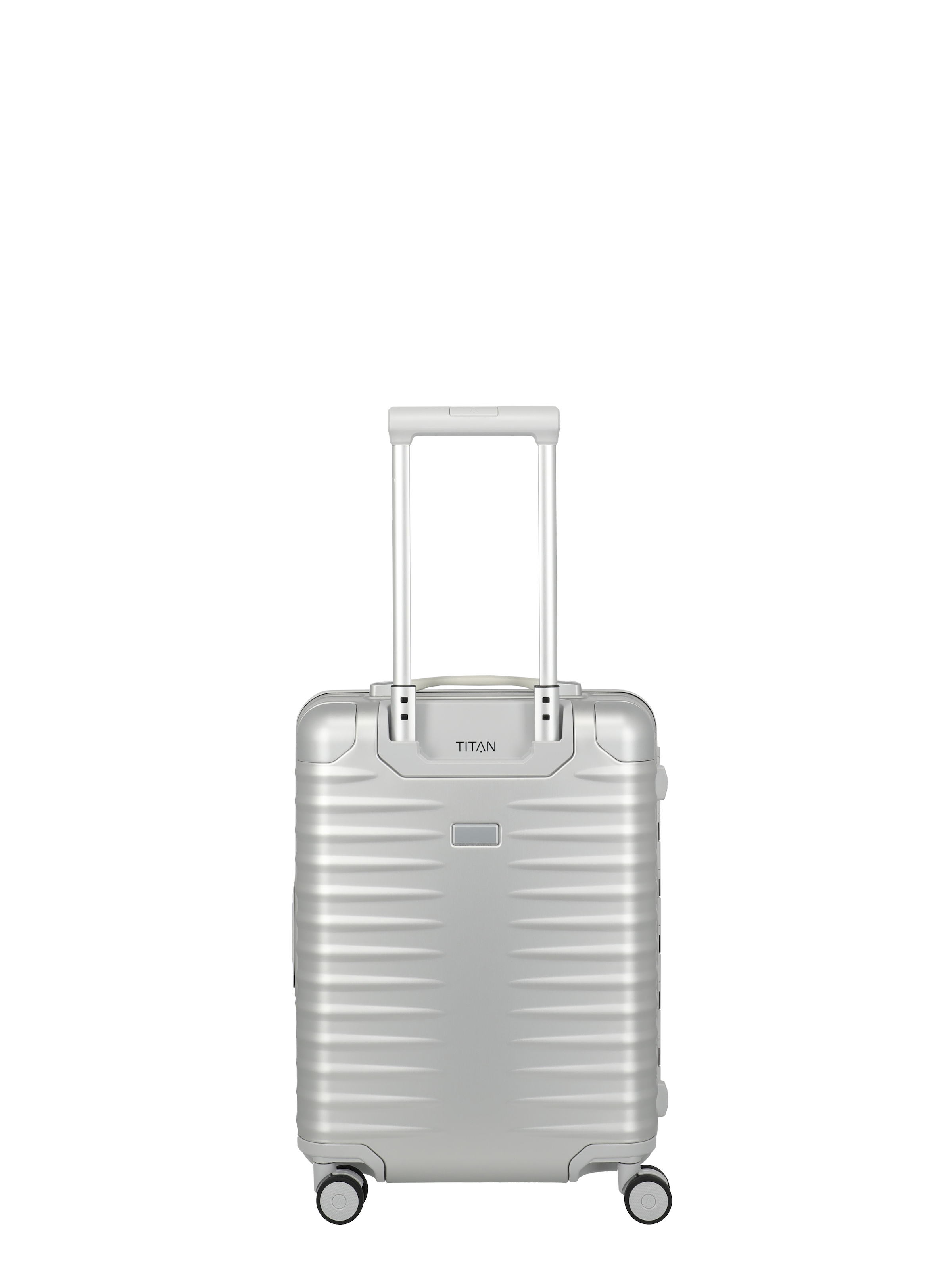 TITAN - Made in Germany Trolley »ETERNITY Aluminium Koffer« 45 litre 4 Rollen Fermeture cadre TSA, compartimentation intelligente & roulettes silencieuses