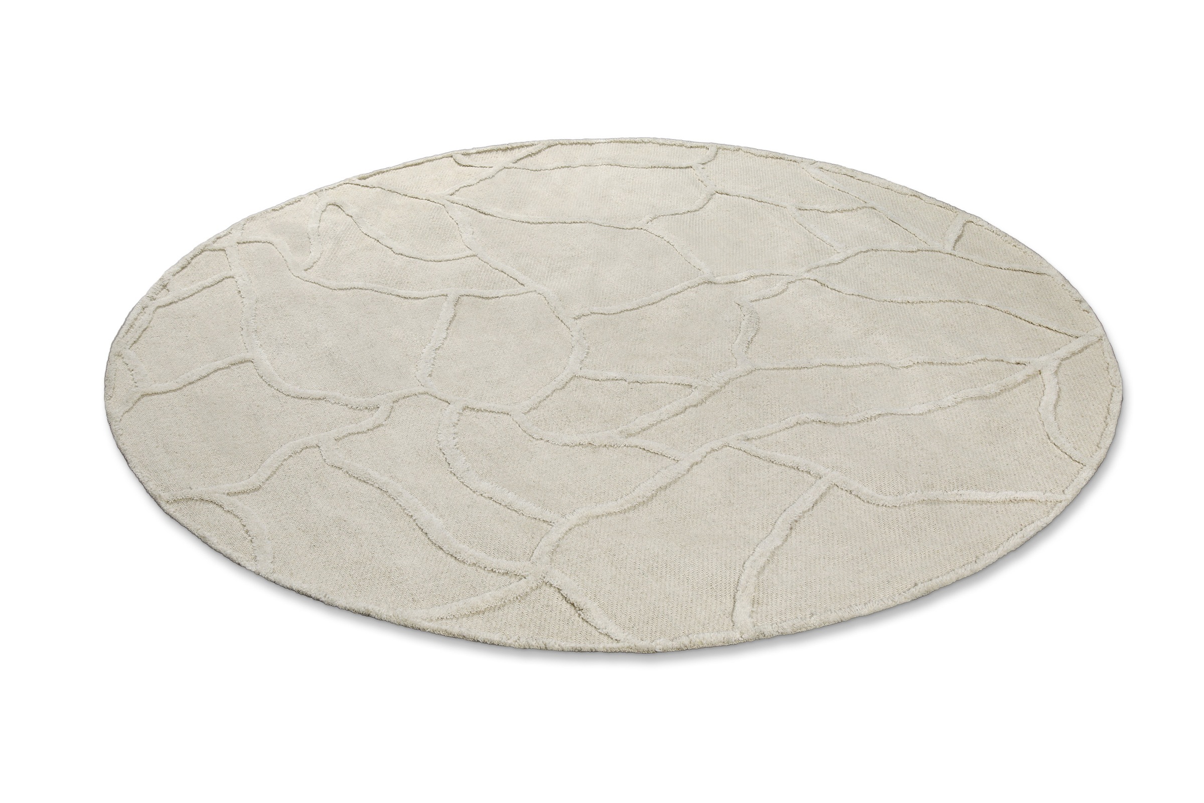 Wecon home Tapis »Hamptons TWENTYSIX« Rond 10 mm Höhe Kurzflor, Wohnzimmer, Schlafzimmer, elegant, robust, Mosaik Design