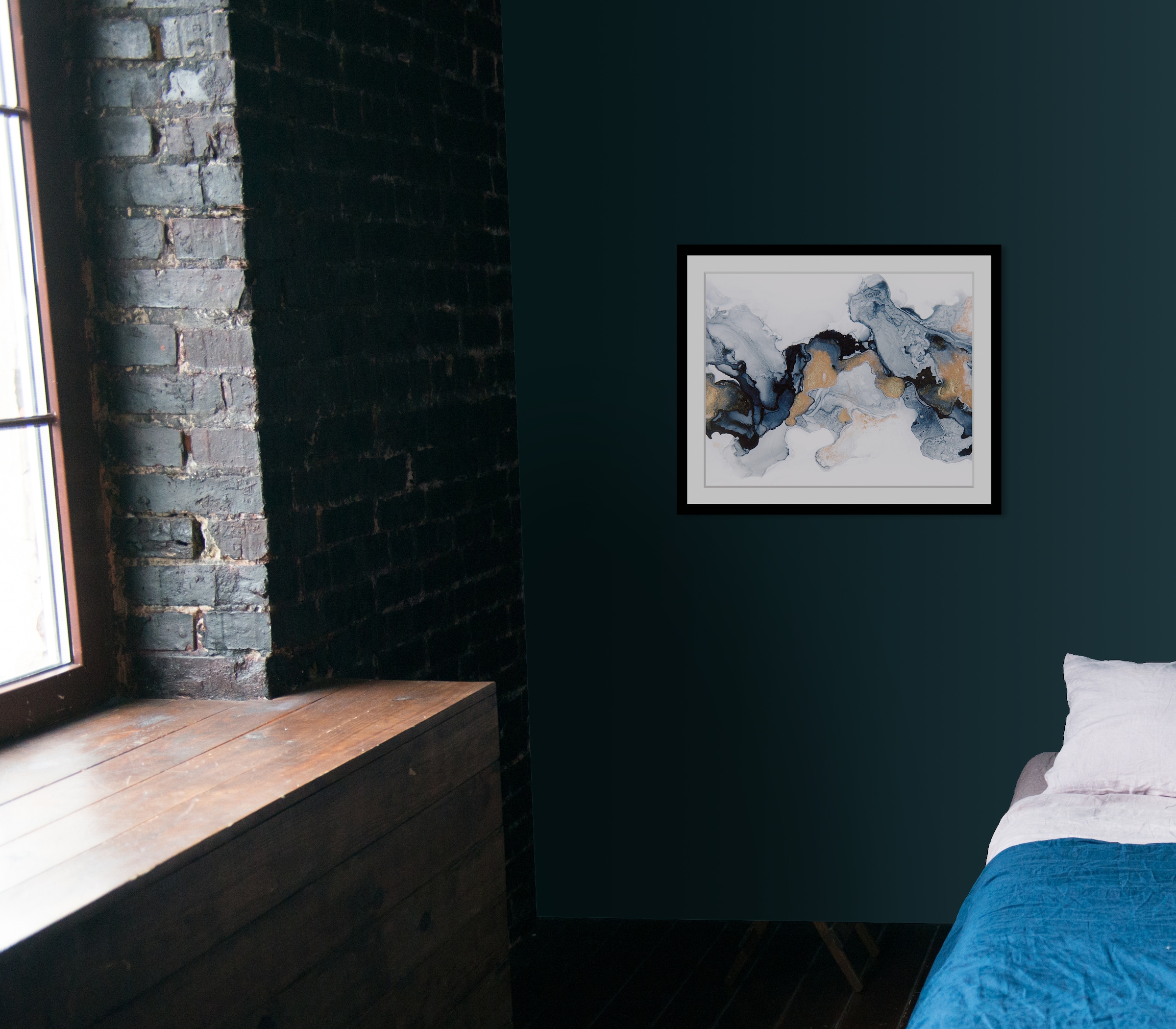 queence Image »Wlad« HD Premium Poster-Druck inkl. Holzrahmen