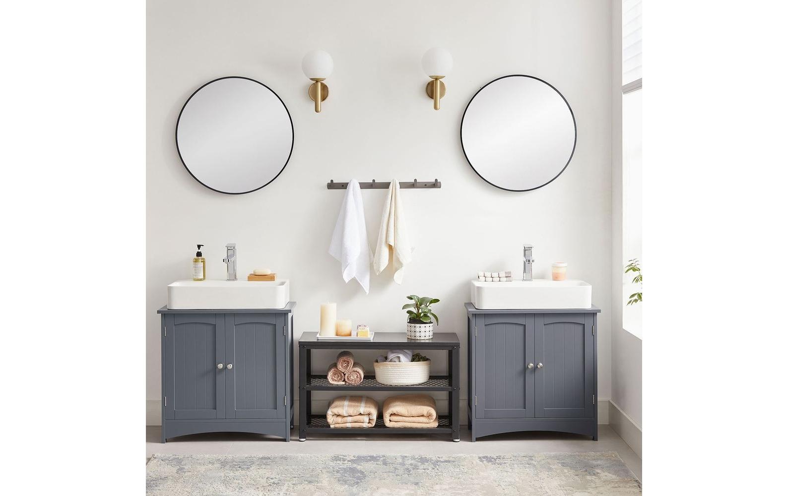 VASAGLE Armoire sous lavabo »mit 2 Türen 60 x 60 cm«