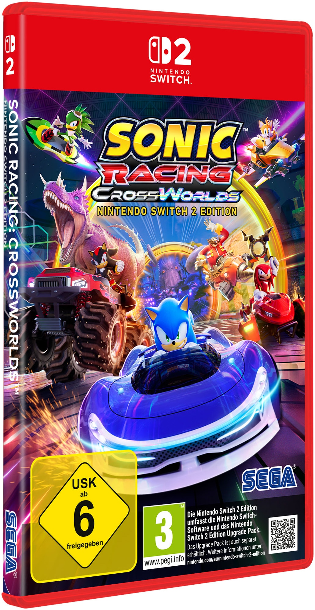 Sega Logiciel de jeu »Sonic Racing: CrossWorlds« Nintendo Switch 2