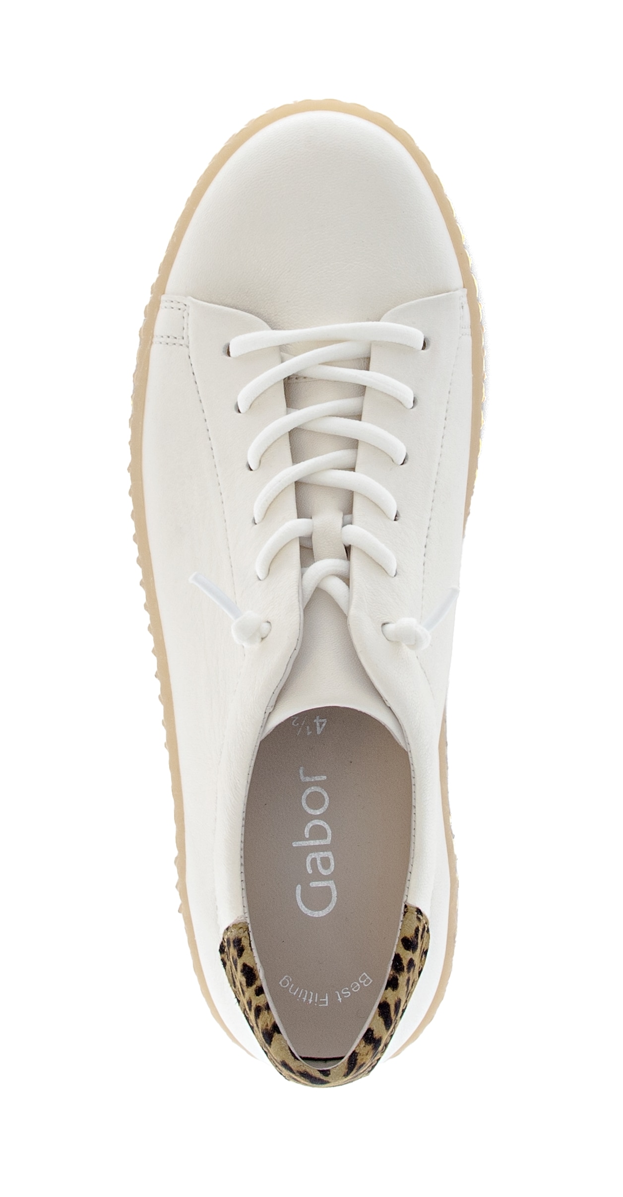 Gabor Baskets slip-on  , chaussure de loisirs, chaussure basse, mocassin avec empiècement contrasté au talon