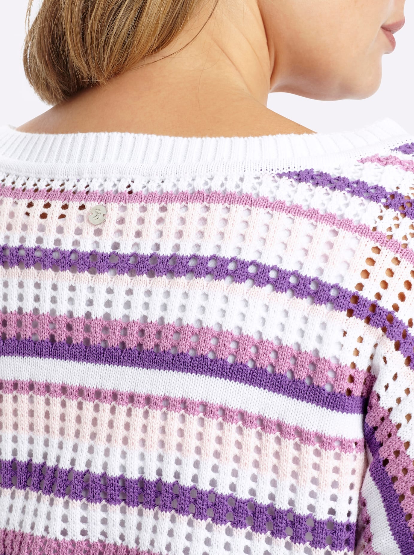Sheego Pull à manches 3/4 »3/4-Arm-Pullover«
