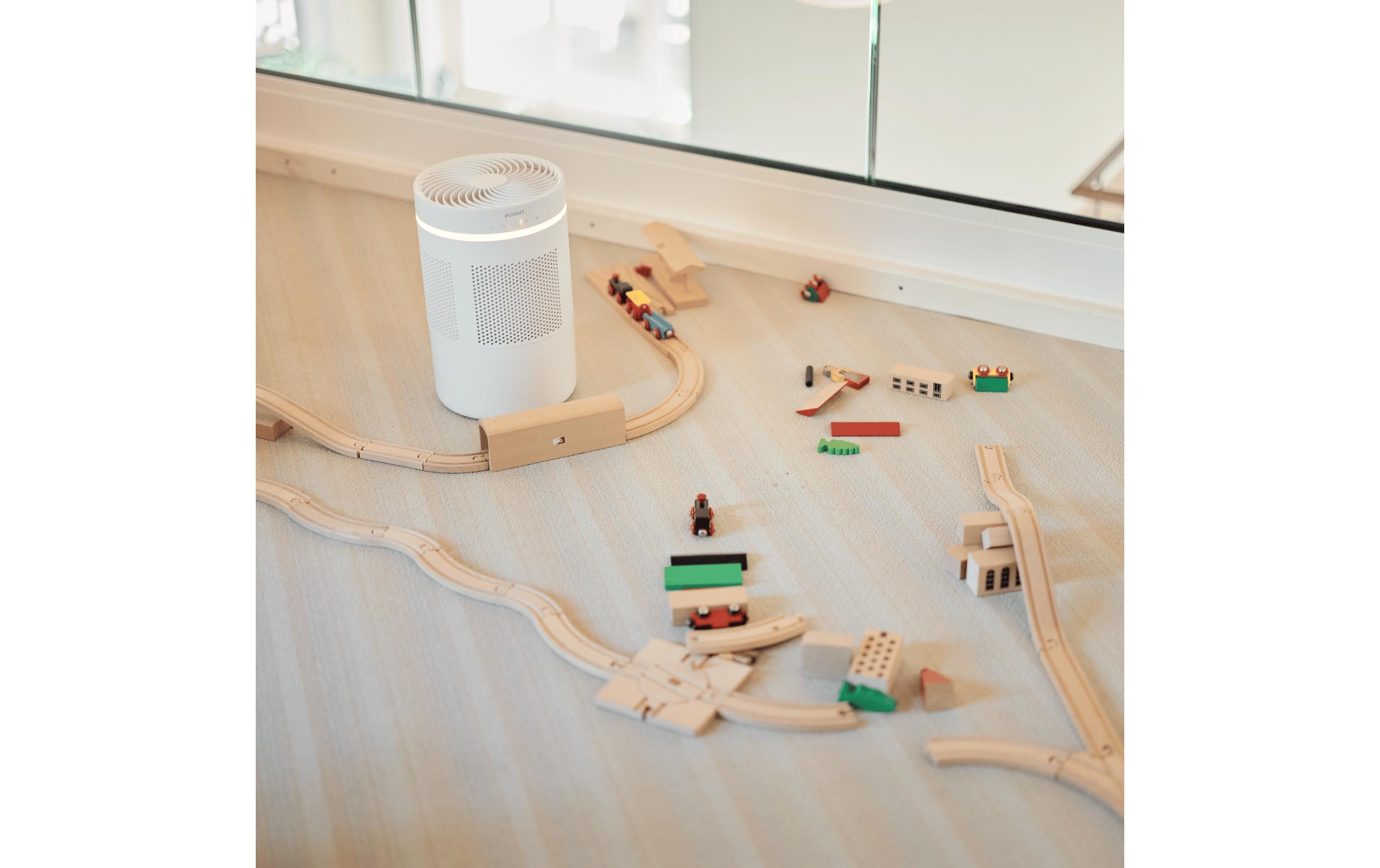   Humidificateur d'air »Ecofort ecoQ HumidAir E300« Gegen trockene Luft: Hygienischer Luftbefeuchter mit waschbarem Filter