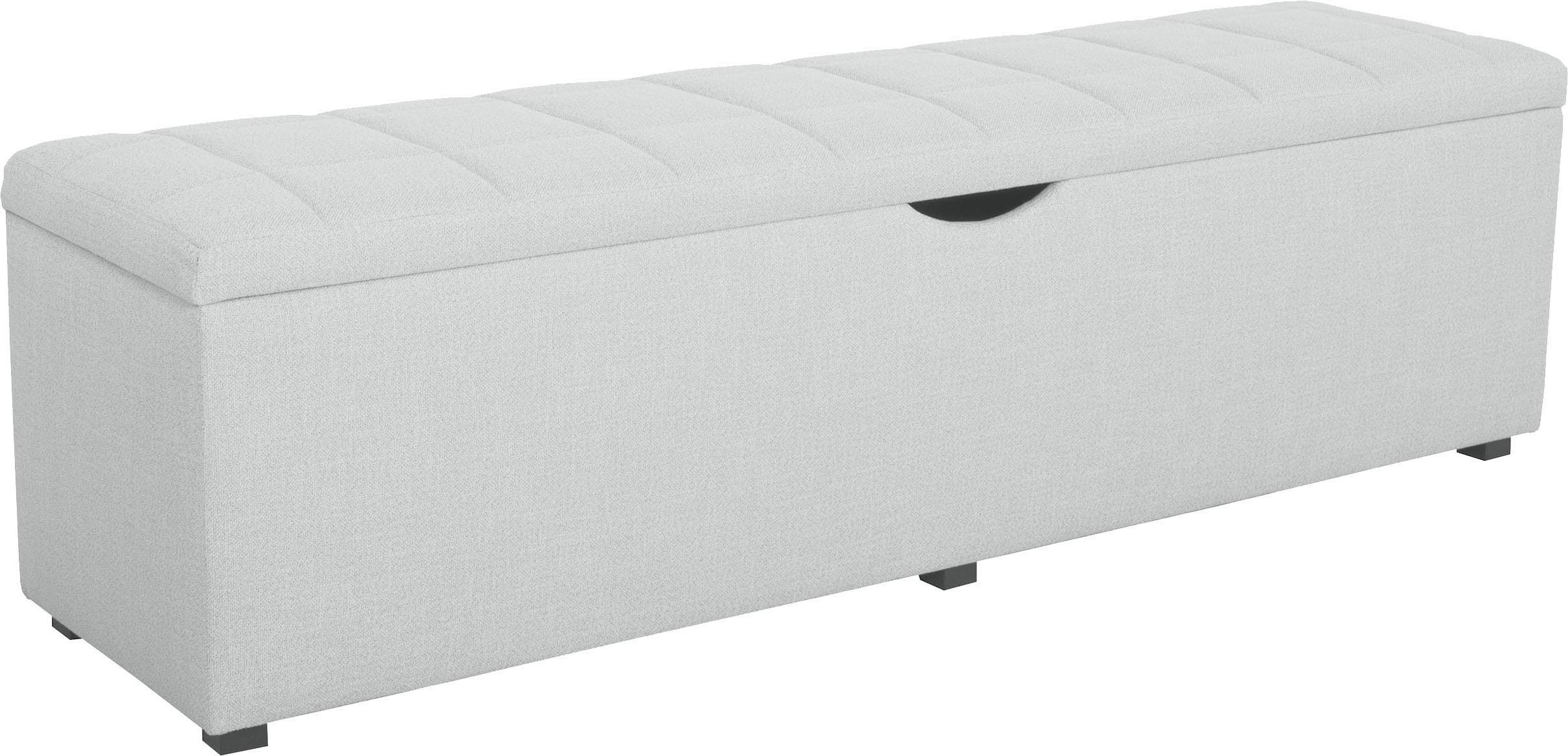 Home affaire Hockerbank »Checked« mit Stauraum, Breite 120 cm und 160 cm, als Bettbank geeignet