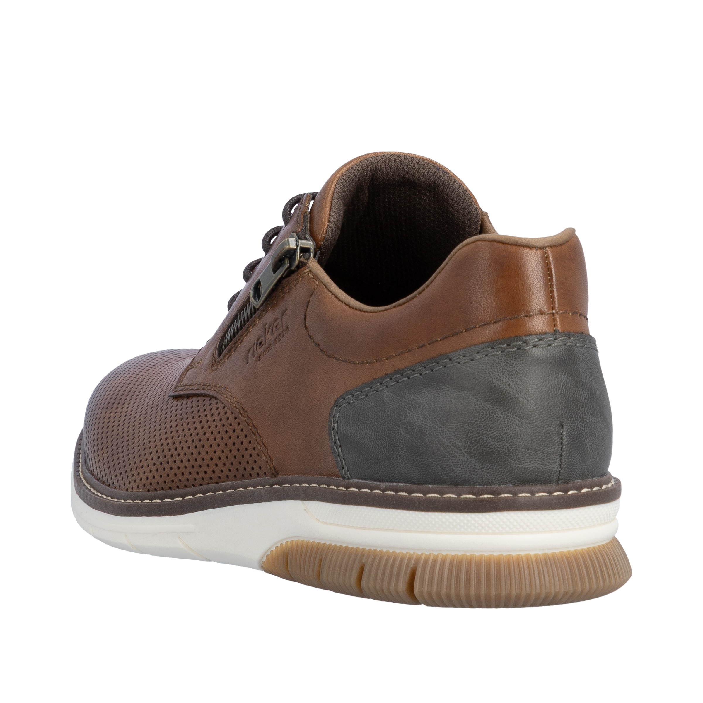 Rieker Chaussure à lacets  demi-chaussure, sneaker de loisir, chaussure à lacets casual avec perforations