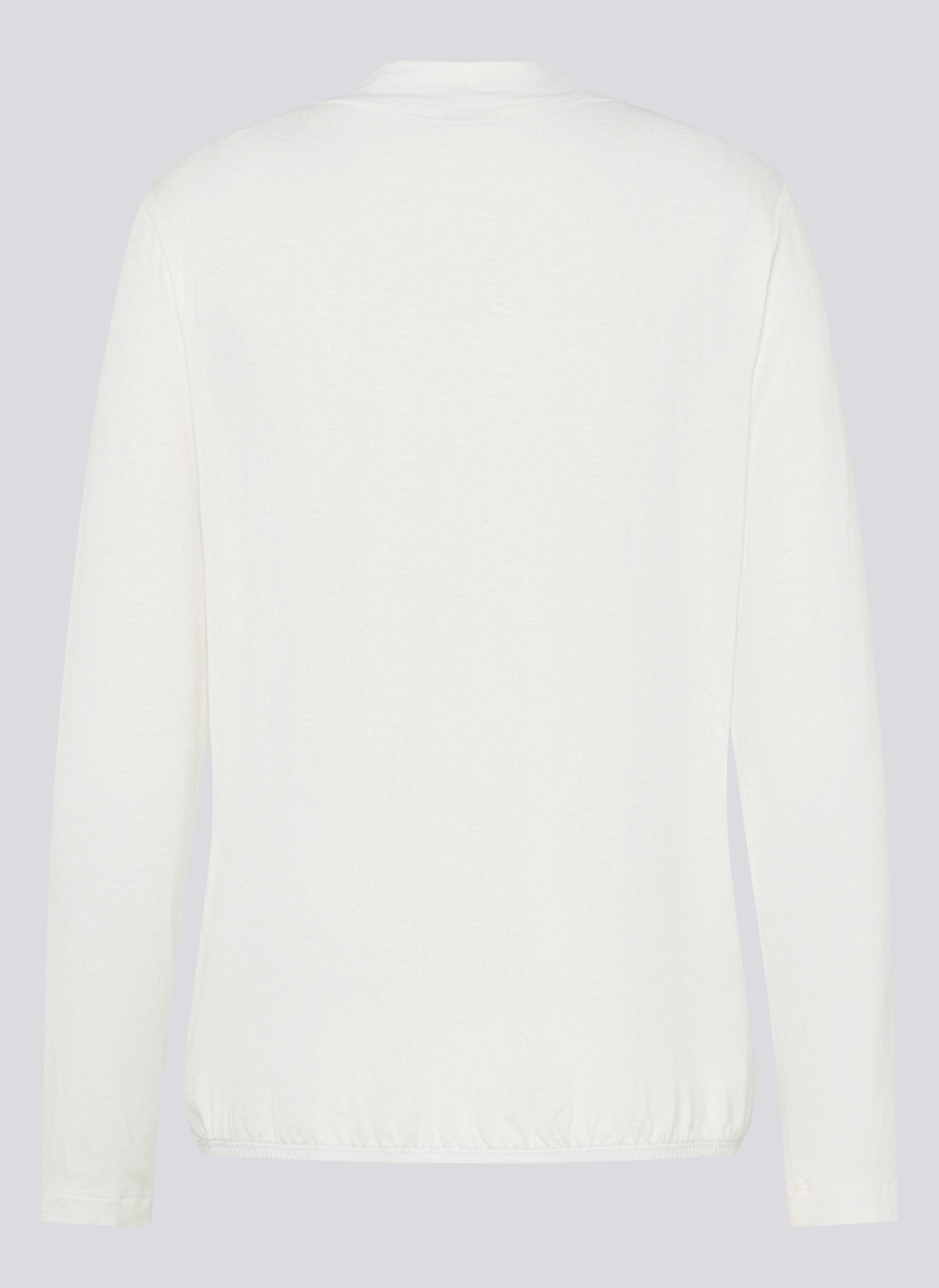 Rabe T-shirt à manches longues mit Stehkragen und aus Viskose