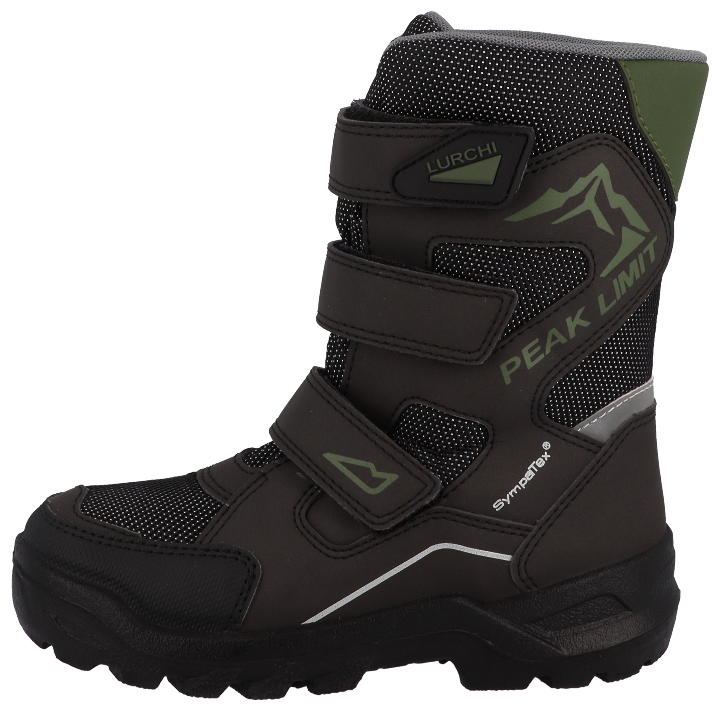 Lurchi Klettstiefel »Kimit-SYMPATEX«  Outdoorboots mit Kontrastbesätzen, Grössenschablone zum Download