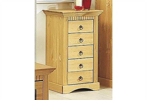 Home affaire Kommode »Rustic« Breite 48cm, aus massiver Kiefer, FSC®-zertifiziert