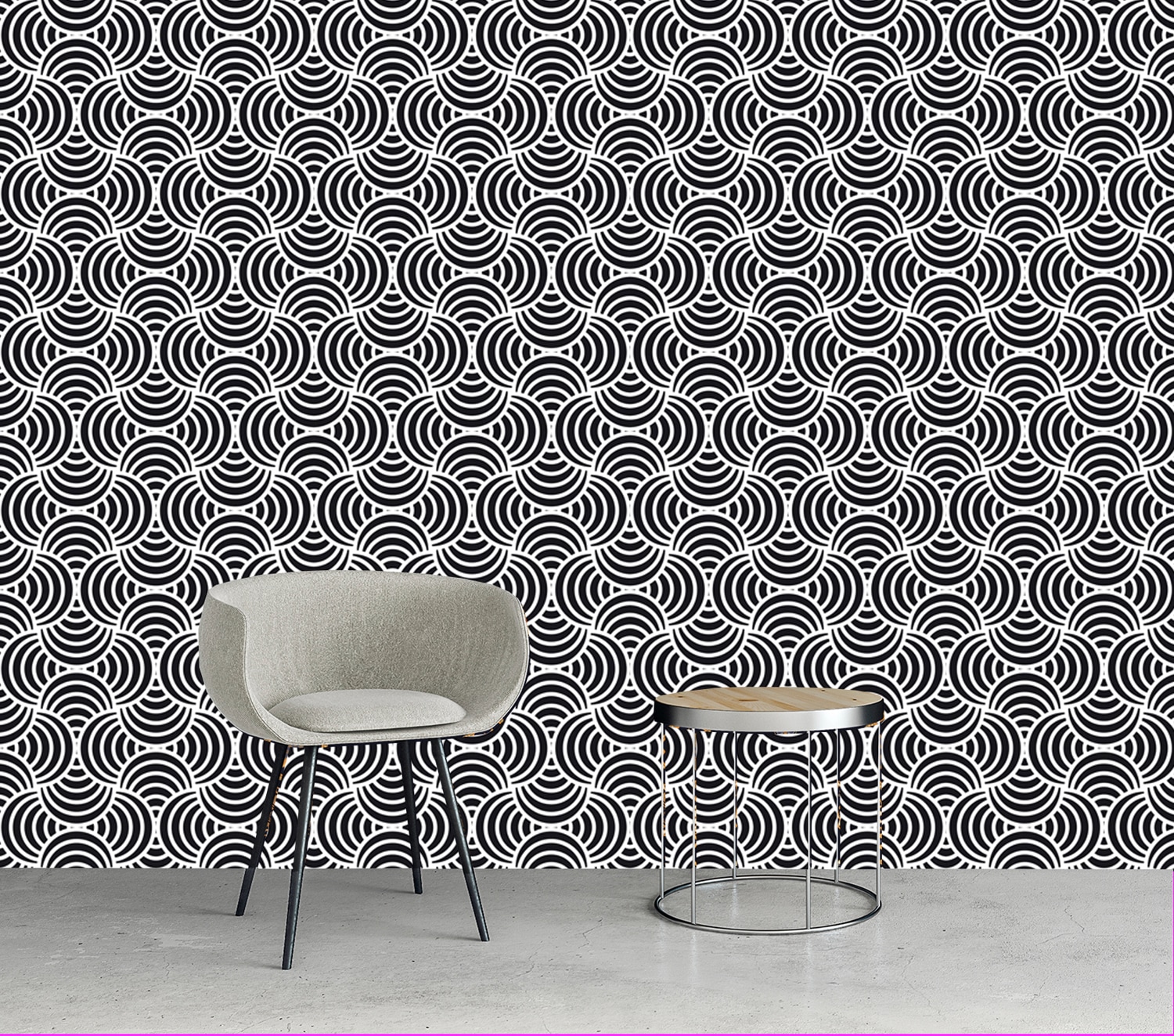 queence Papier peint vinyle »Mina« imprimé 90x250cm, selbstklebend, kinderleichte Anbringung, , Sticker