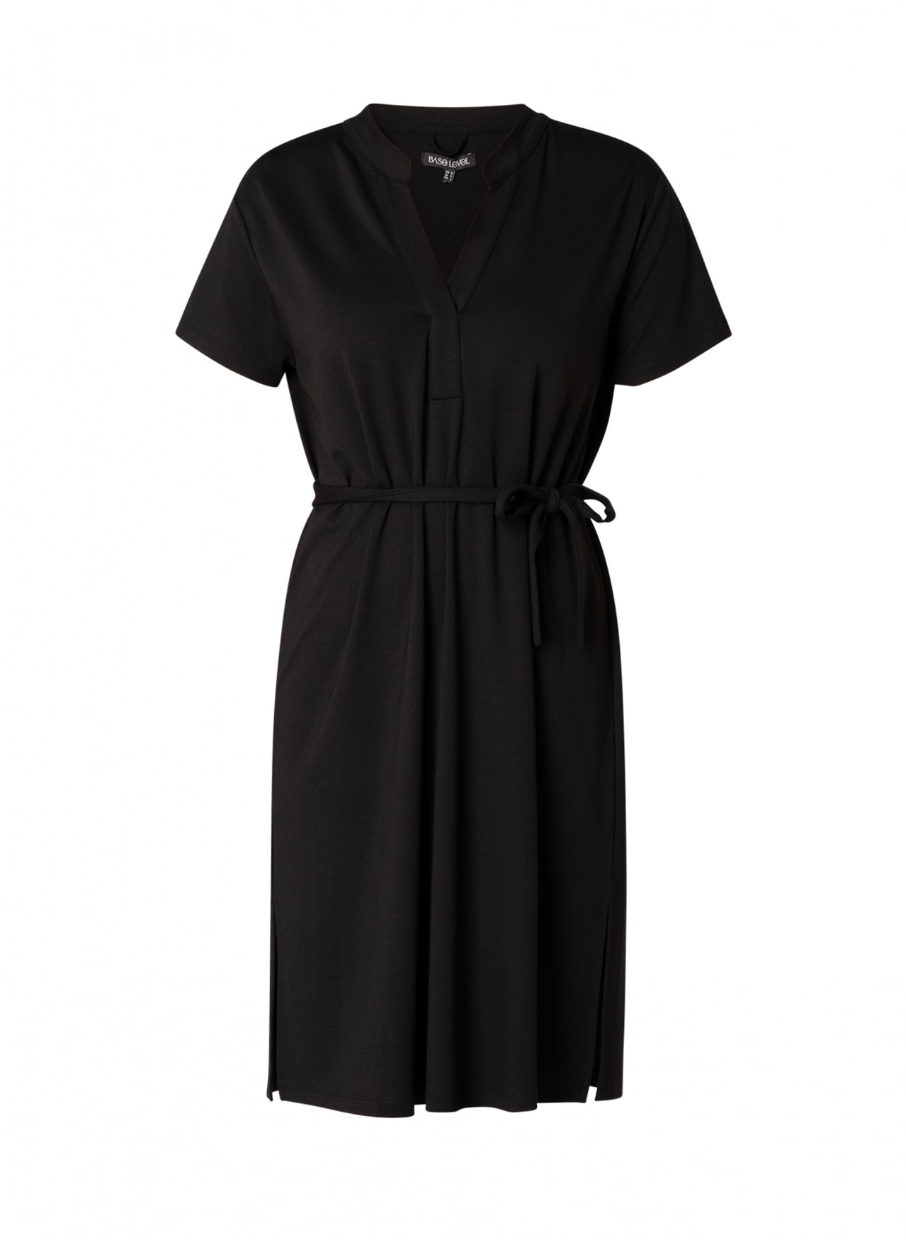 Base Level Curvy Robe d'été mit Bindegürtel