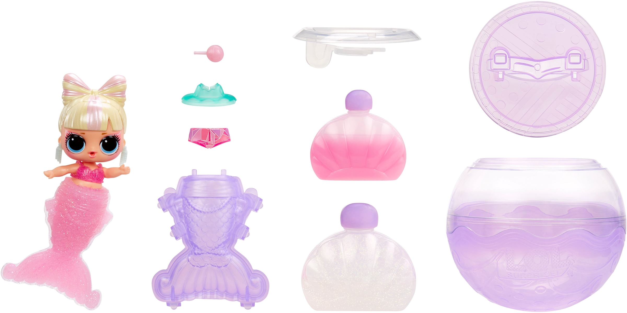 L.O.L. SURPRISE! Poupée à habiller »L.O.L. Surprise Mermaids! Tots« sortierte Lieferung