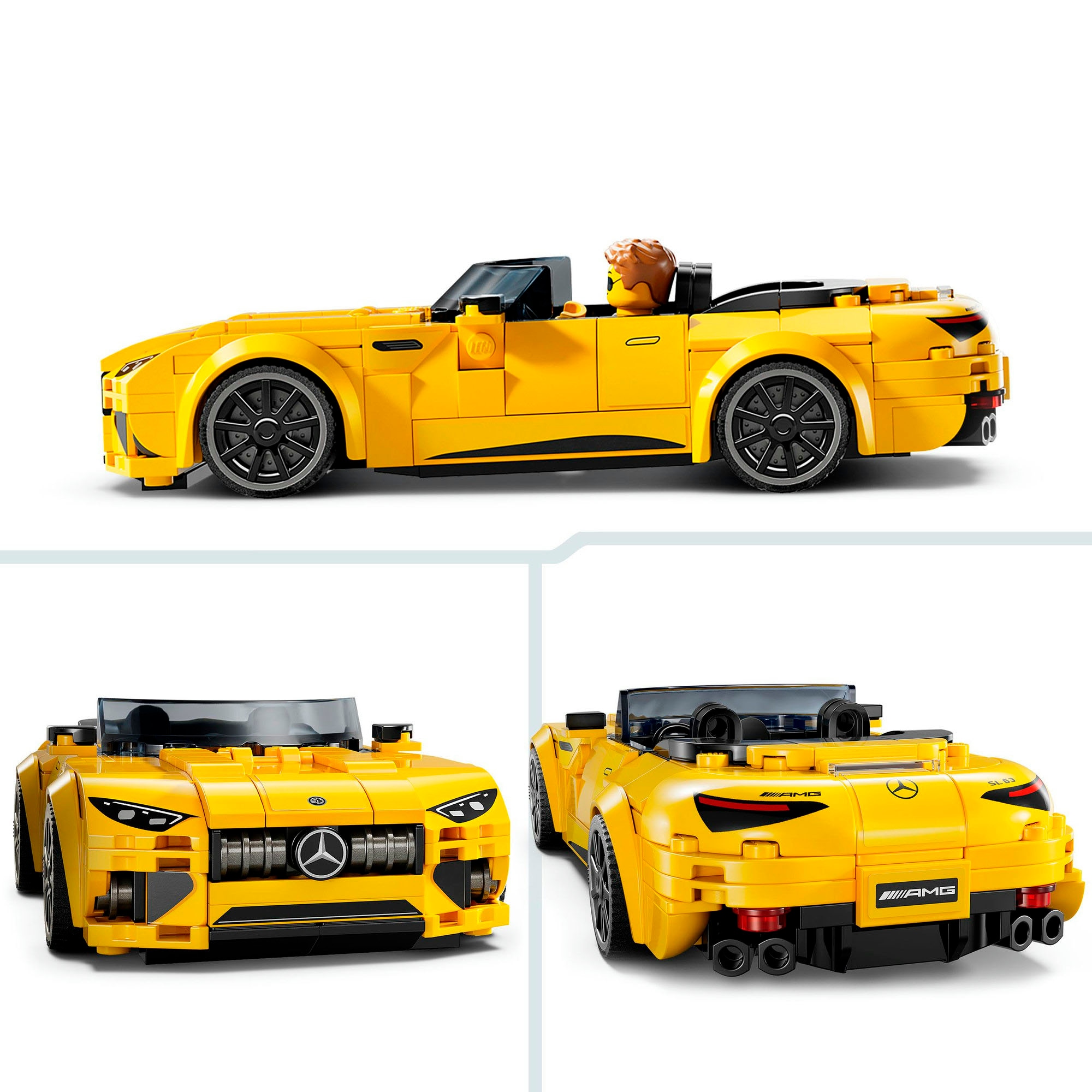 LEGO® Konstruktionsspielsteine »Mercedes-AMG G 63 & Mercedes-AMG SL 63 (76924), LEGO Speed Champions« Made in Europe