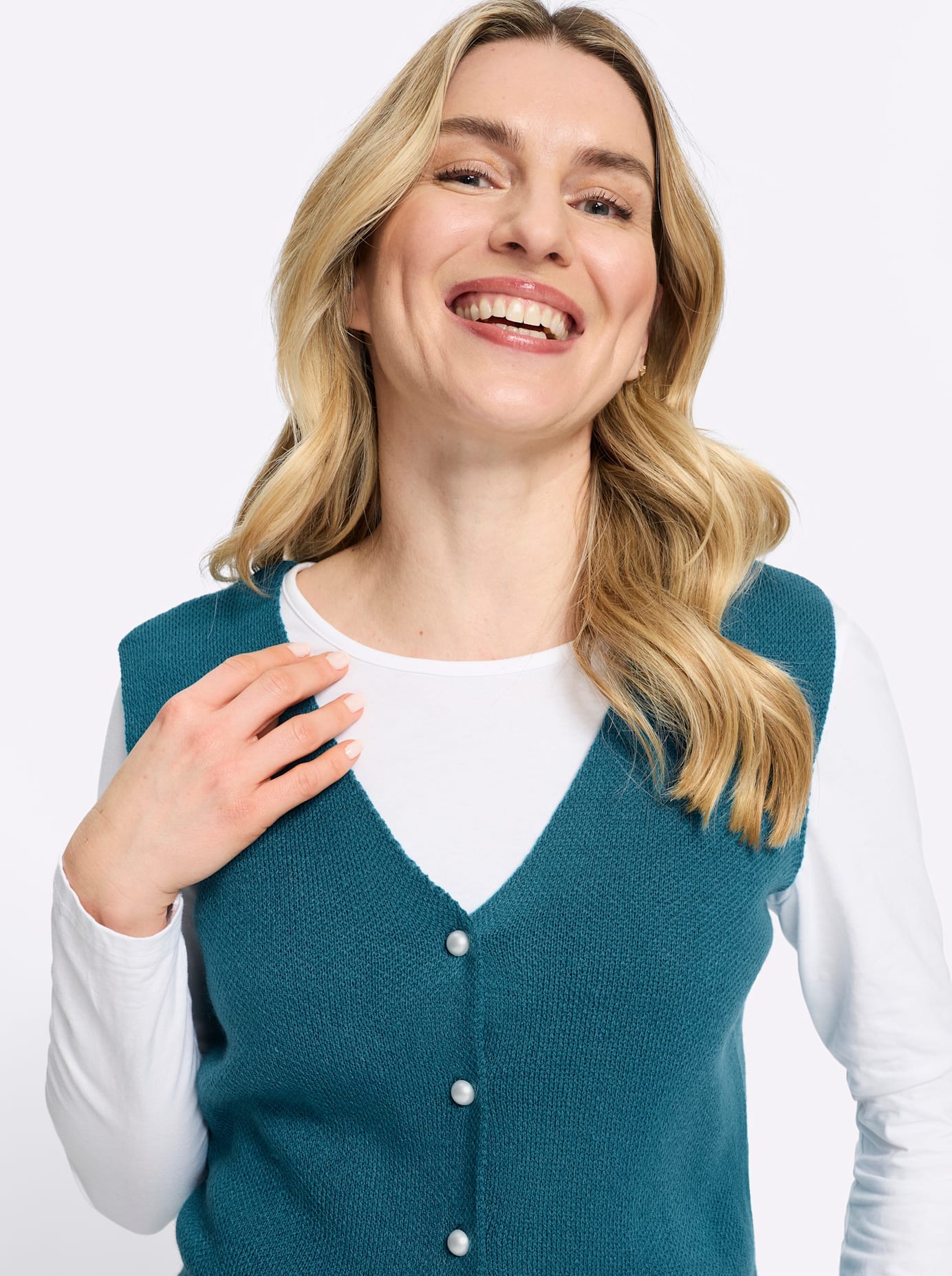Classic Basics Gilet tricoté