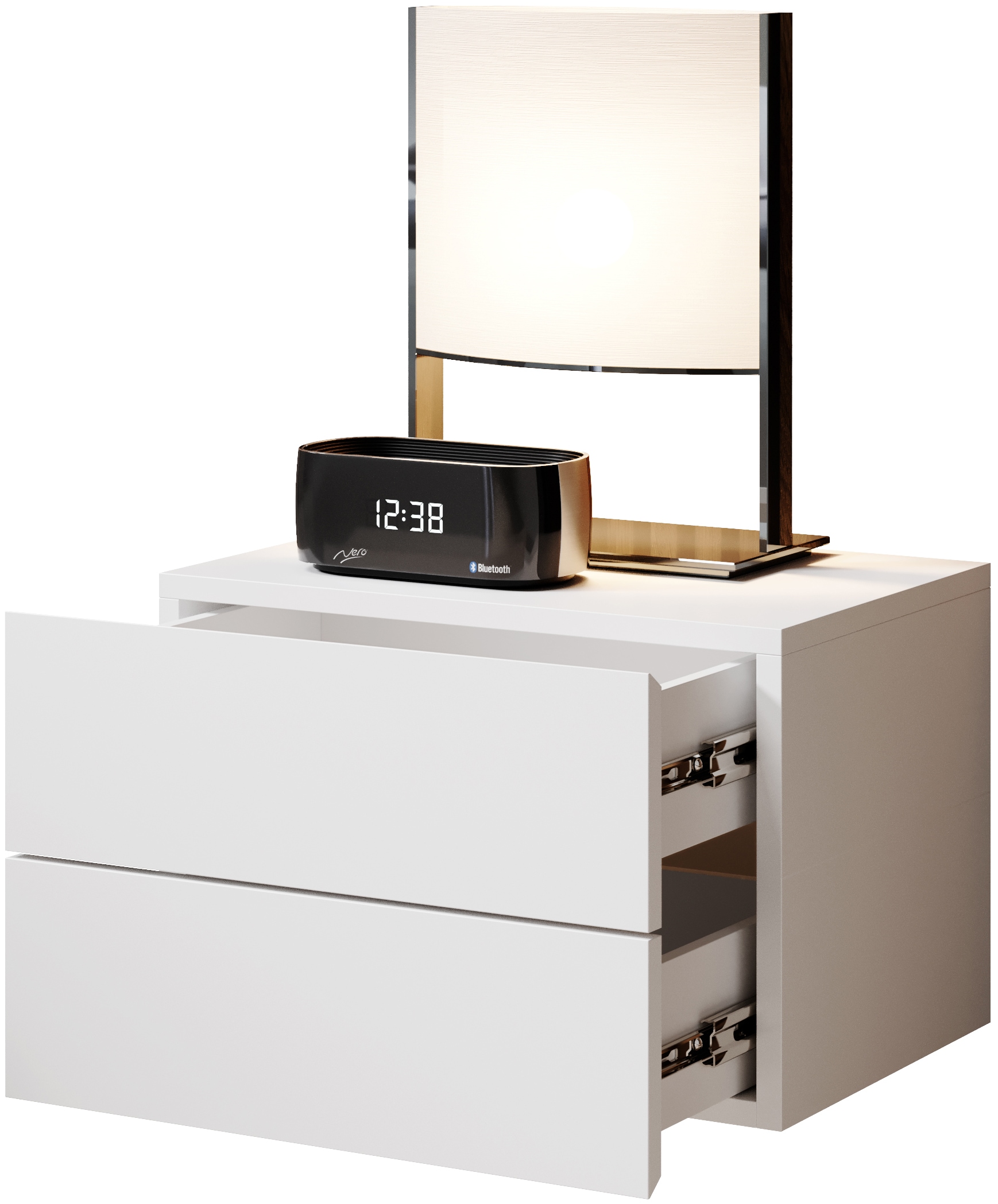 Schlafkontor Nachtkommode »Cabo Kommode, Nachtkästchen, Nachtschränkchen, Nako« hängend, Wandmontage