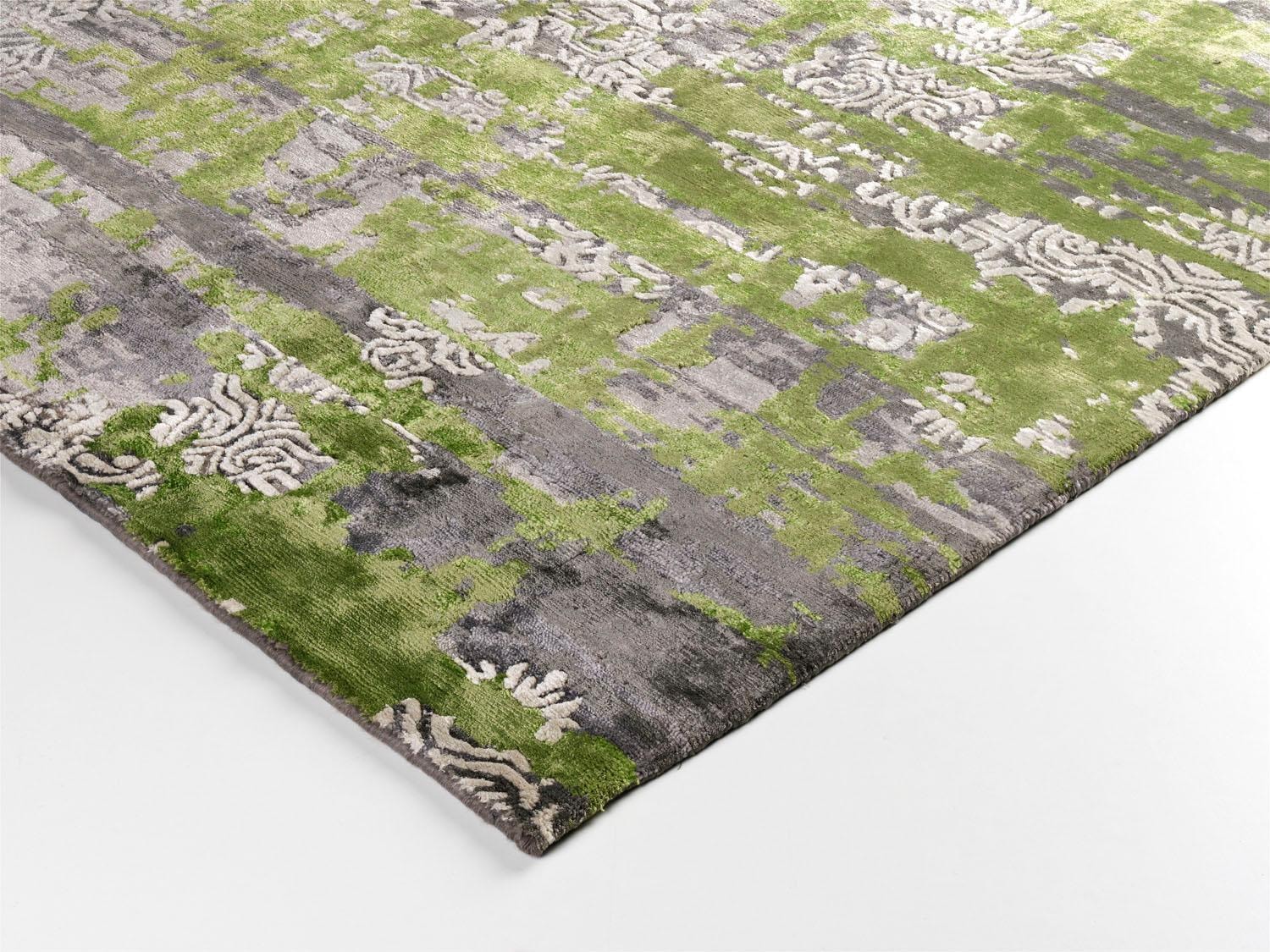 OCI DIE TEPPICHMARKE Tapis »Signature Fusion« Rectangulaire 4 mm Höhe handgeknüpft, dezenter Glanz, Wohnzimmer