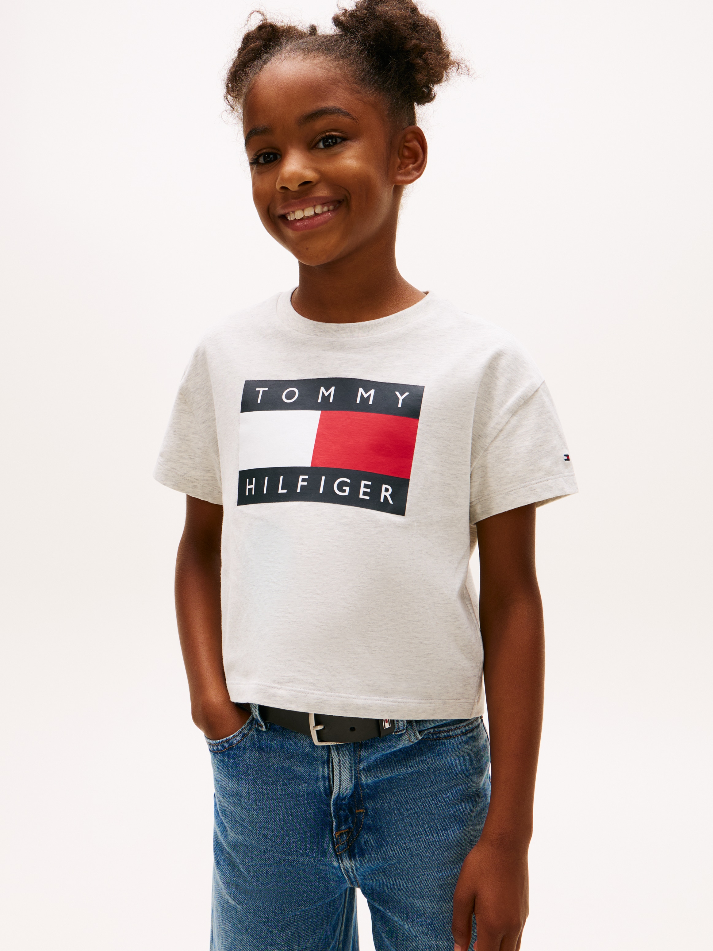 Tommy Hilfiger T-shirt enfants jusqu’à 16 ans, col rond