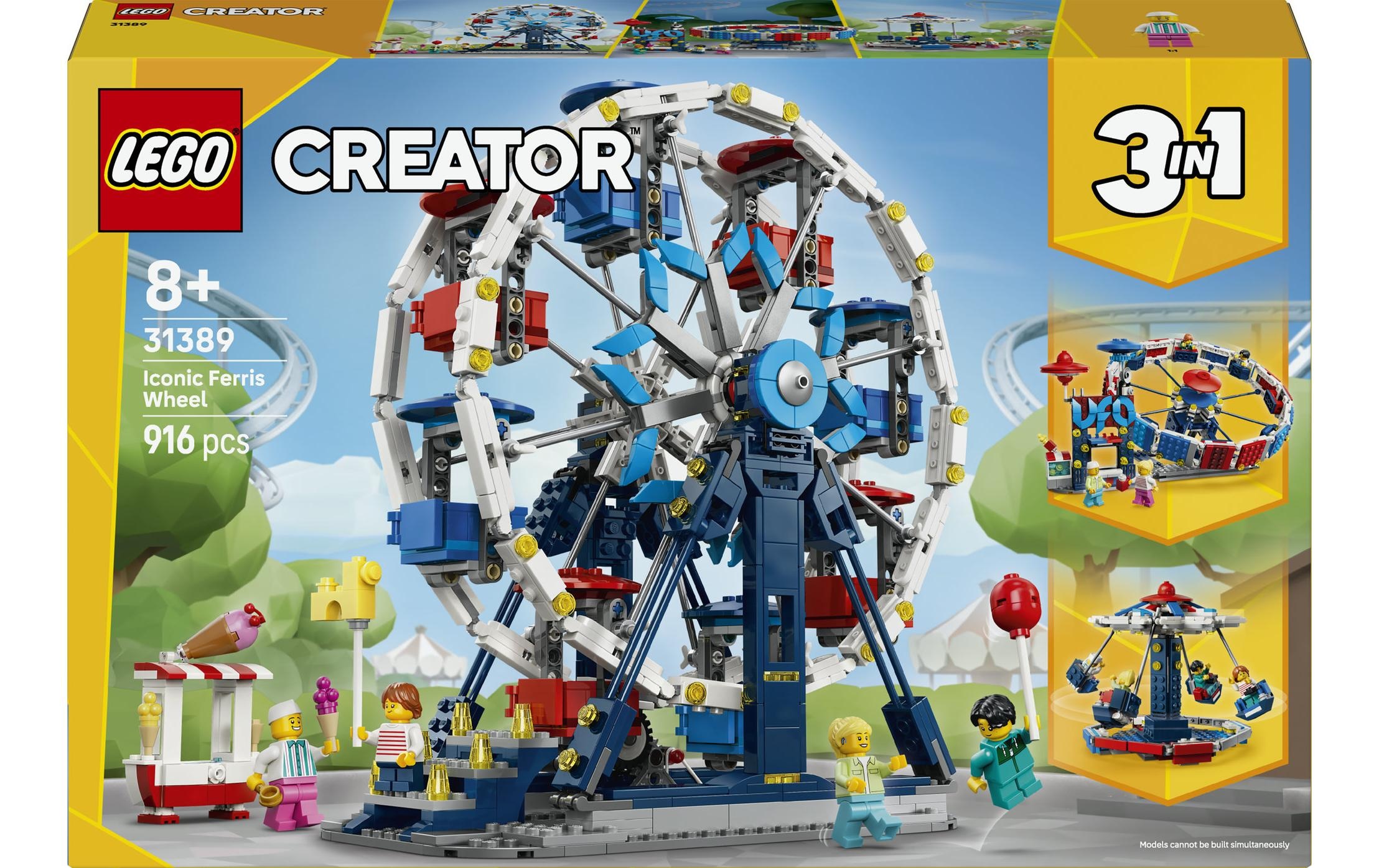LEGO® Pions de construction »Legendäres Riesenrad (31389), LEGO Creator« fabriqué en Europe