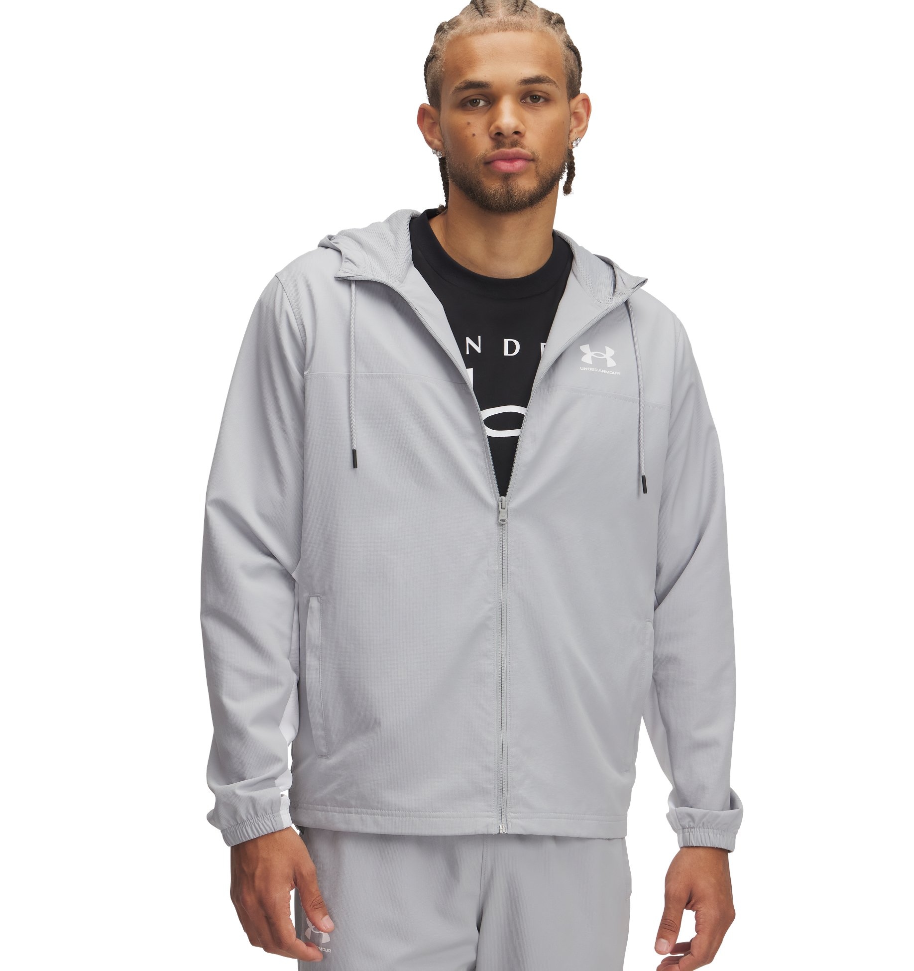 Under Armour® Windbreaker »UA RIVAL WVN WINDBREAKER« windabweisend, aus Polyester, mit Reissverschluss, normale Länge