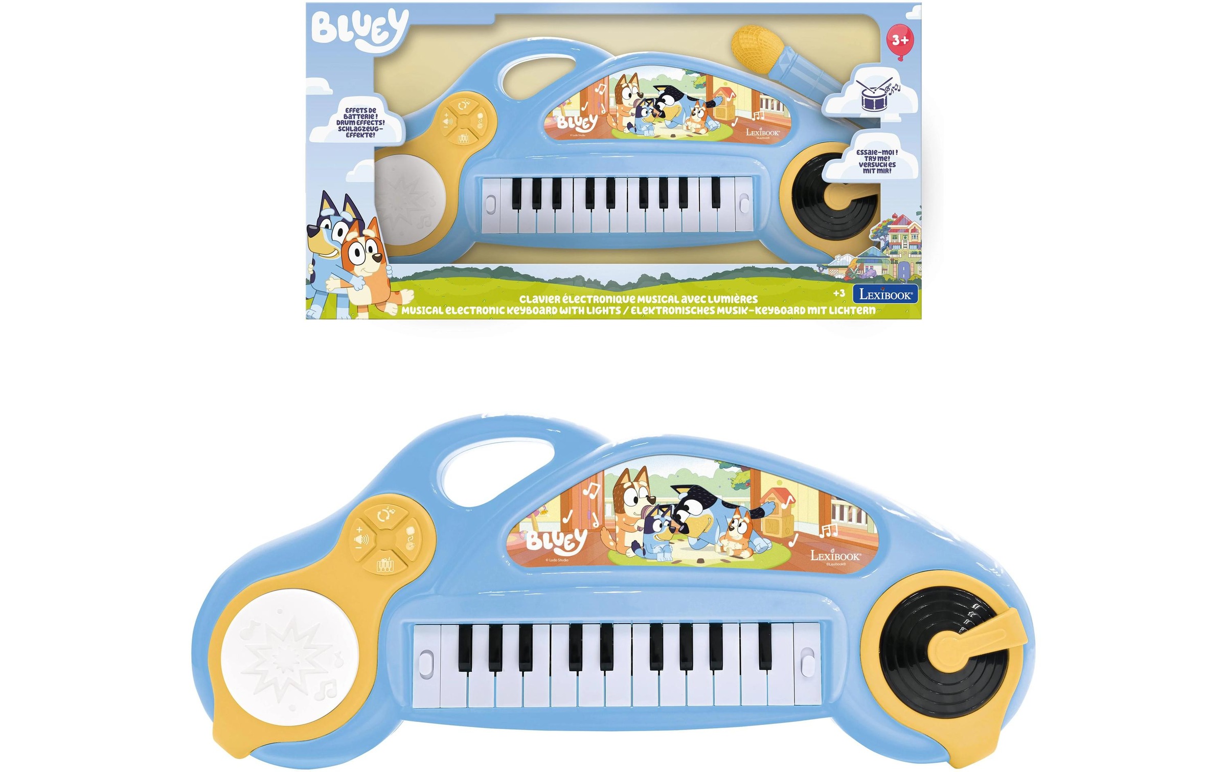 Lexibook® Jouet instrument de musique »mit Mikrofon und Karaokefunktion«