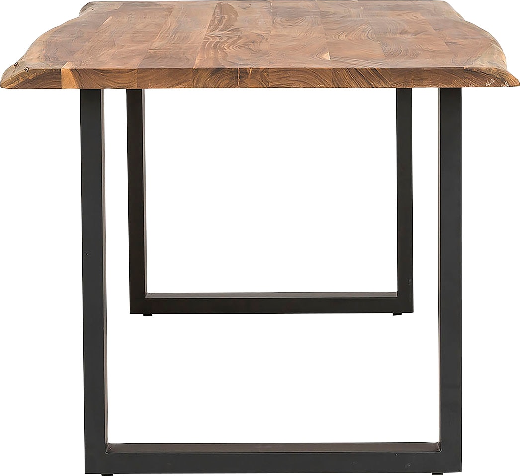 SalesFever Esstisch »Eleganter Tisch für gemütliche Mahlzeiten« Geölt und zweifach gewachstes Massivholz