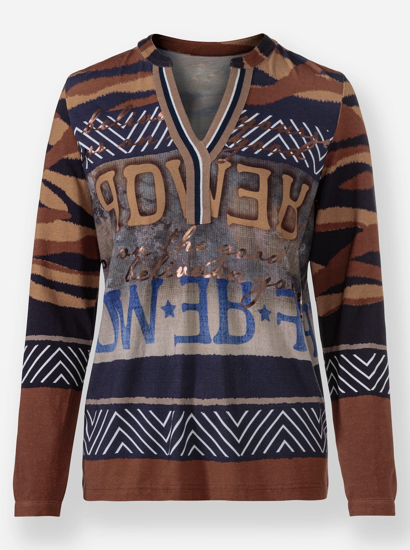 heine Langarmshirt »Druck-Shirt« 1 Stk.