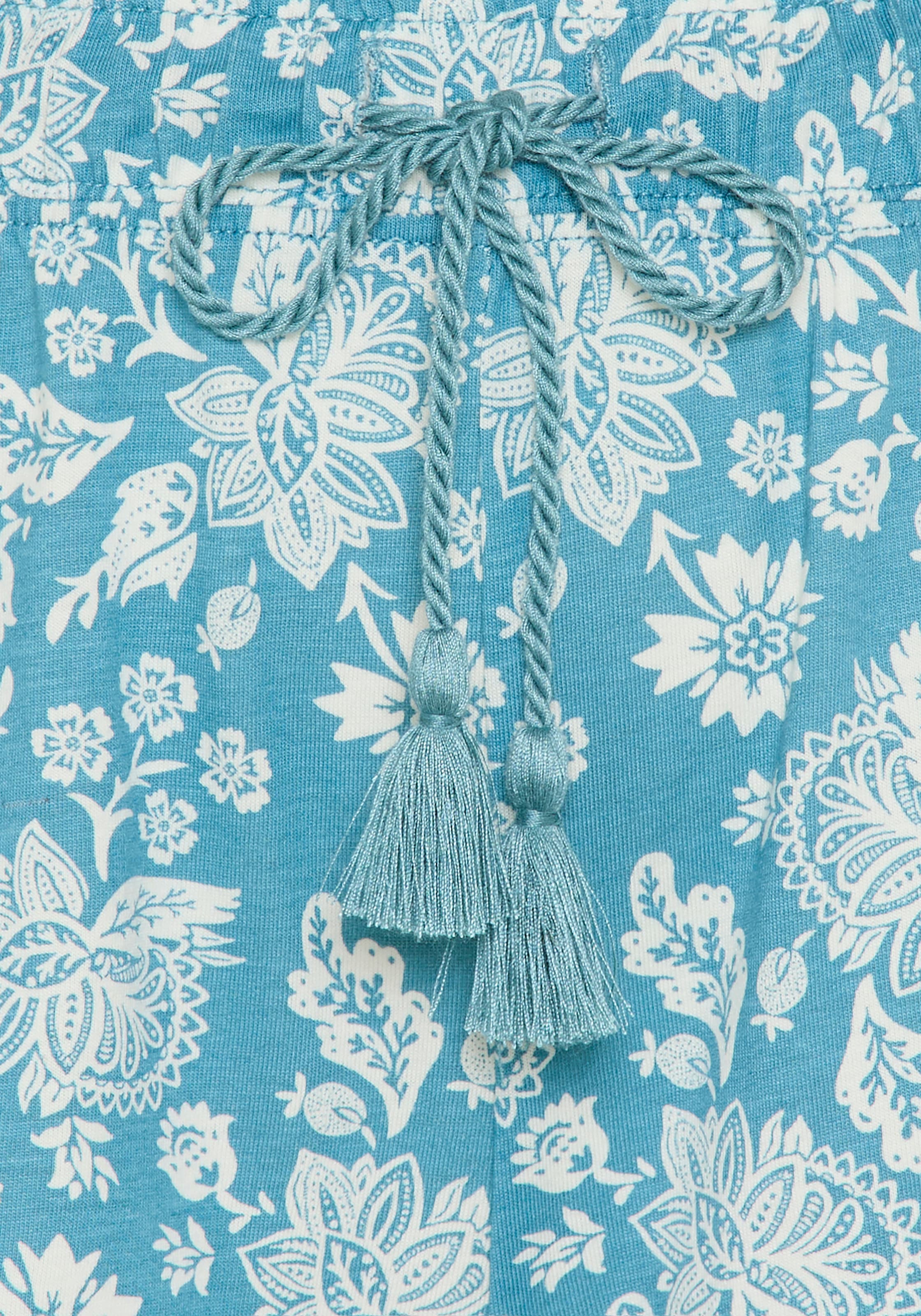 Vivance Dreams Shorts de pyjama  avec cordon à pompons