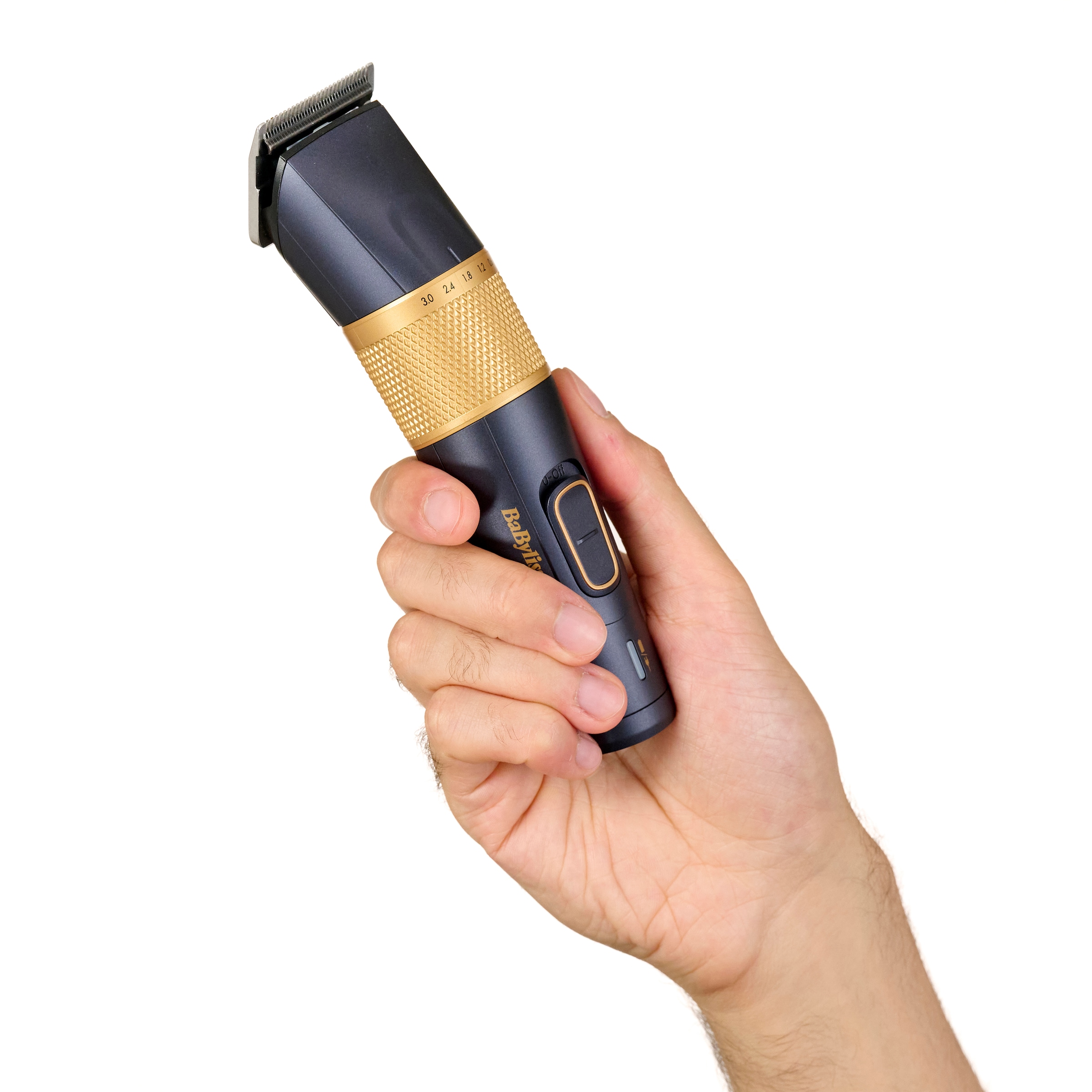 BaByliss Tondeuse à cheveux »Lithium Power Haarschneider E986E mit Karbon-Titanium-Klingen« 8 Aufsätze Lithium-Ionen-Akku für lange Laufzeit, 45 Schnittlängen