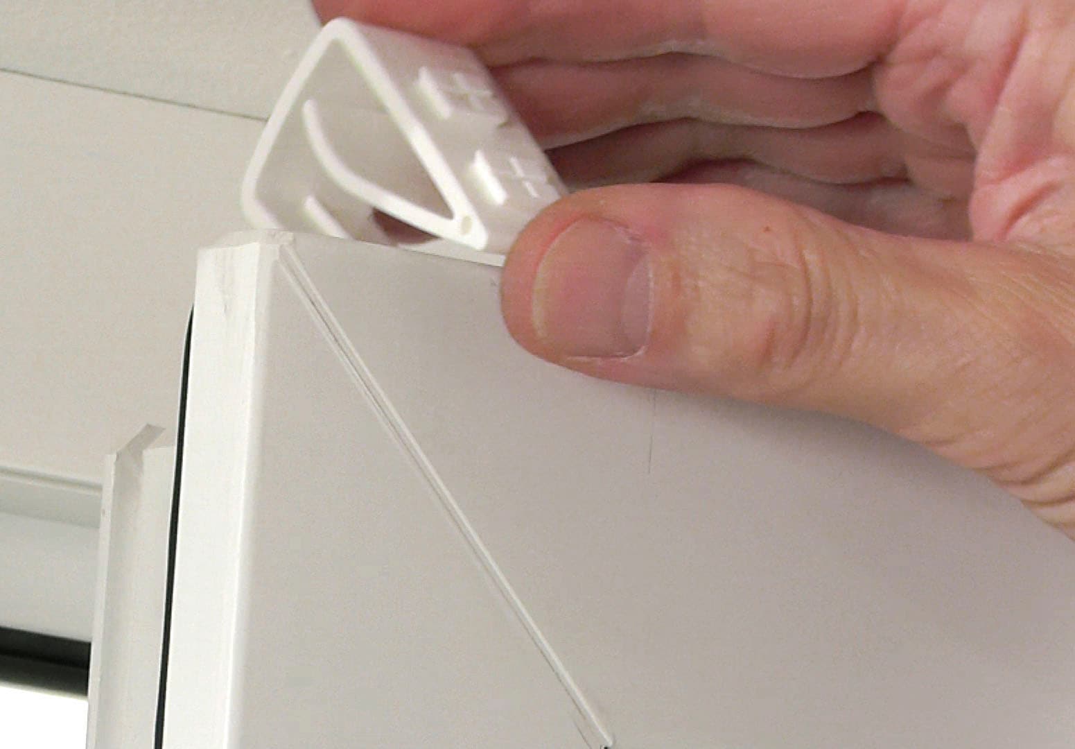 GARDINIA Support de tringle à rideaux »Klemmträger Easy Click Vitrage« Zubehör Vitragestangen/Caféhausstangen