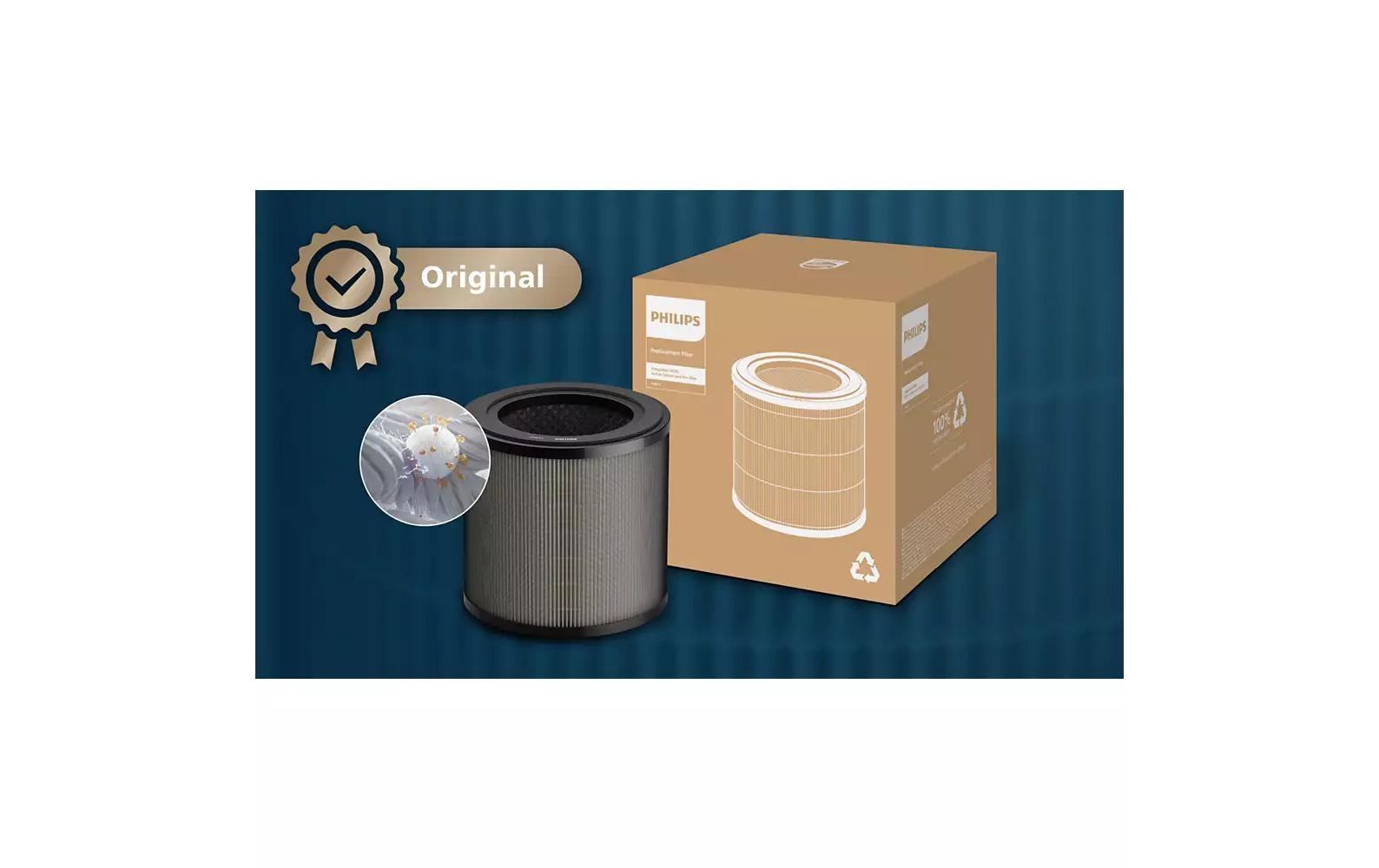 Philips Ersatzfilter »FY0910/30 HEPA NanoProtect Filter« 1 tlg. bis zu 1 Jahr verwendbar, 1 Filter im Lieferumfang