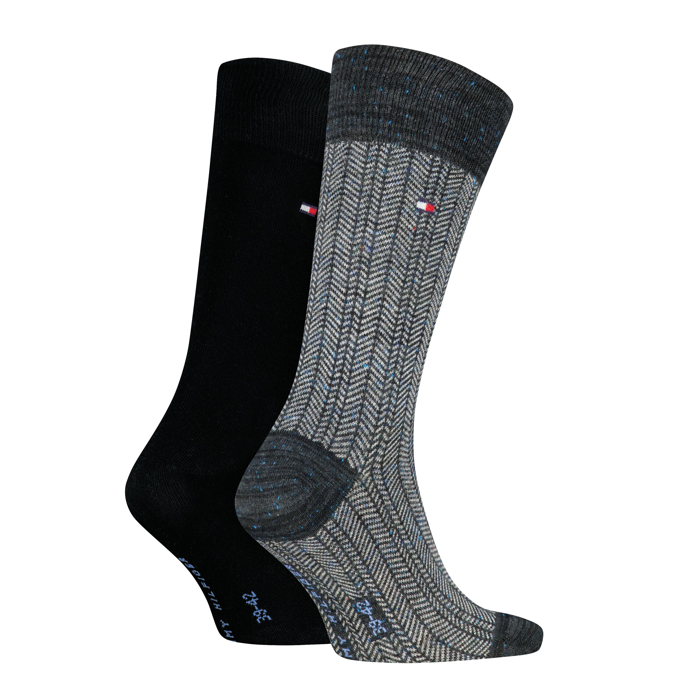 Tommy Hilfiger Socken »TH MEN SOCK 2P MOULINE NAPPY HERRINGBONE« 2 Paar, 