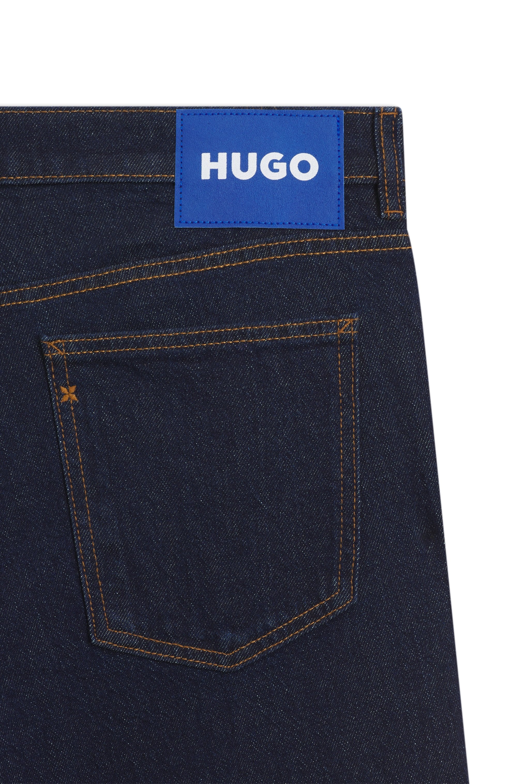 HUGO Blue Jeans taille basse »Brody« mit Stone-washed-Finish