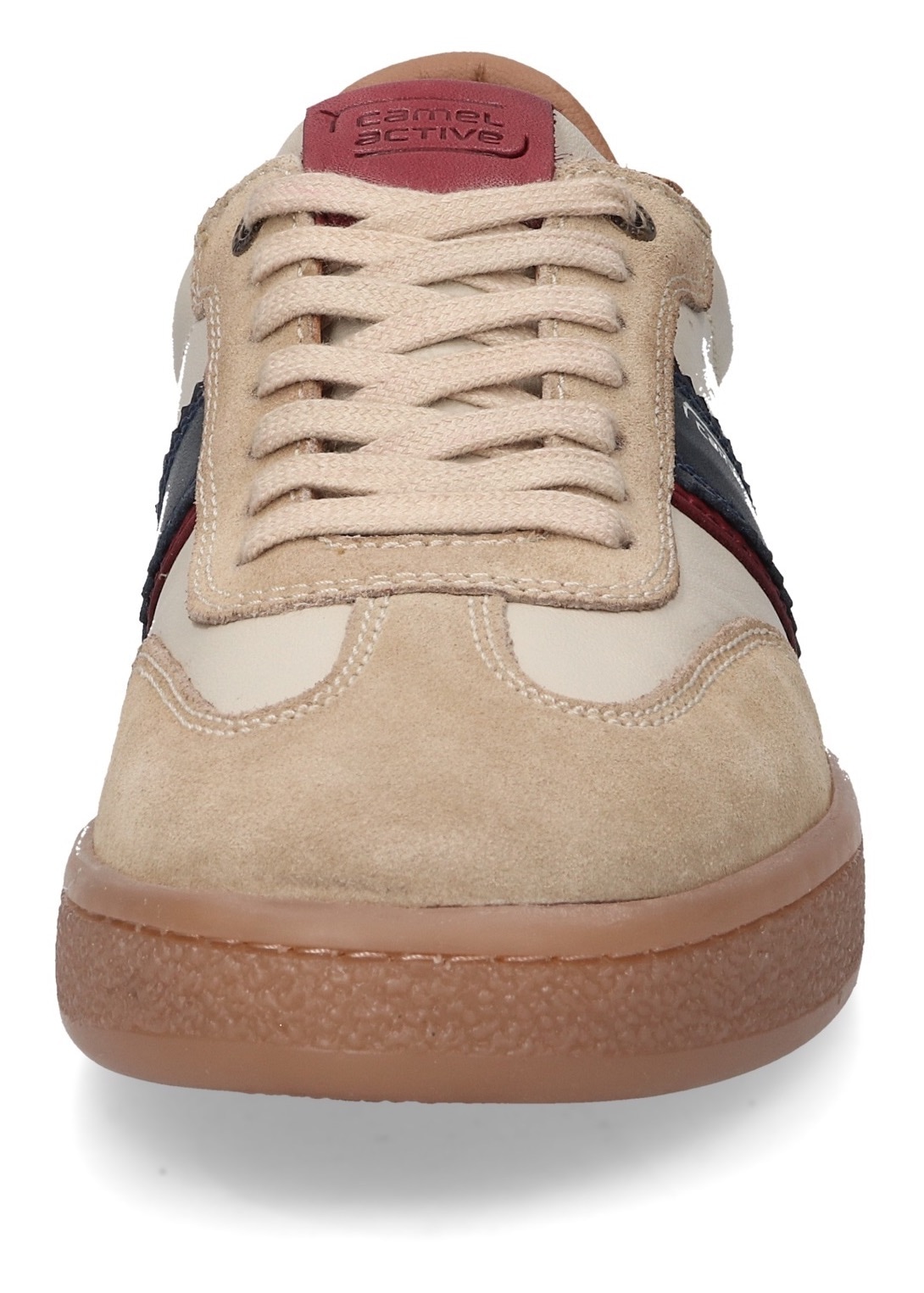 camel active Sneakers  , chaussure à lacets, sneaker rétro, chaussure de loisir avec logo