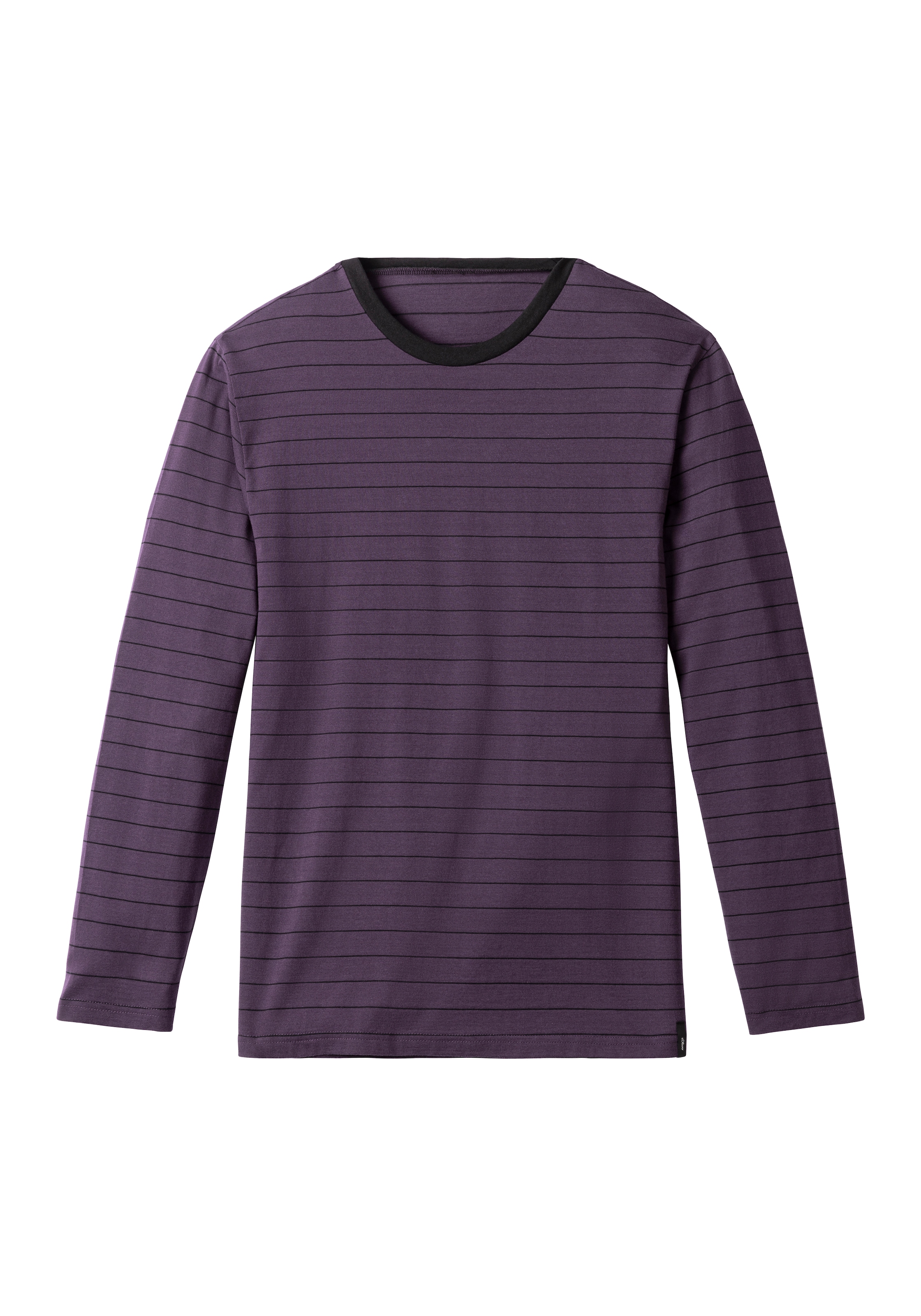 s.Oliver Pyjama 1 Stück, 2 Stk. tlg., modisch gestreiftes Oberteil