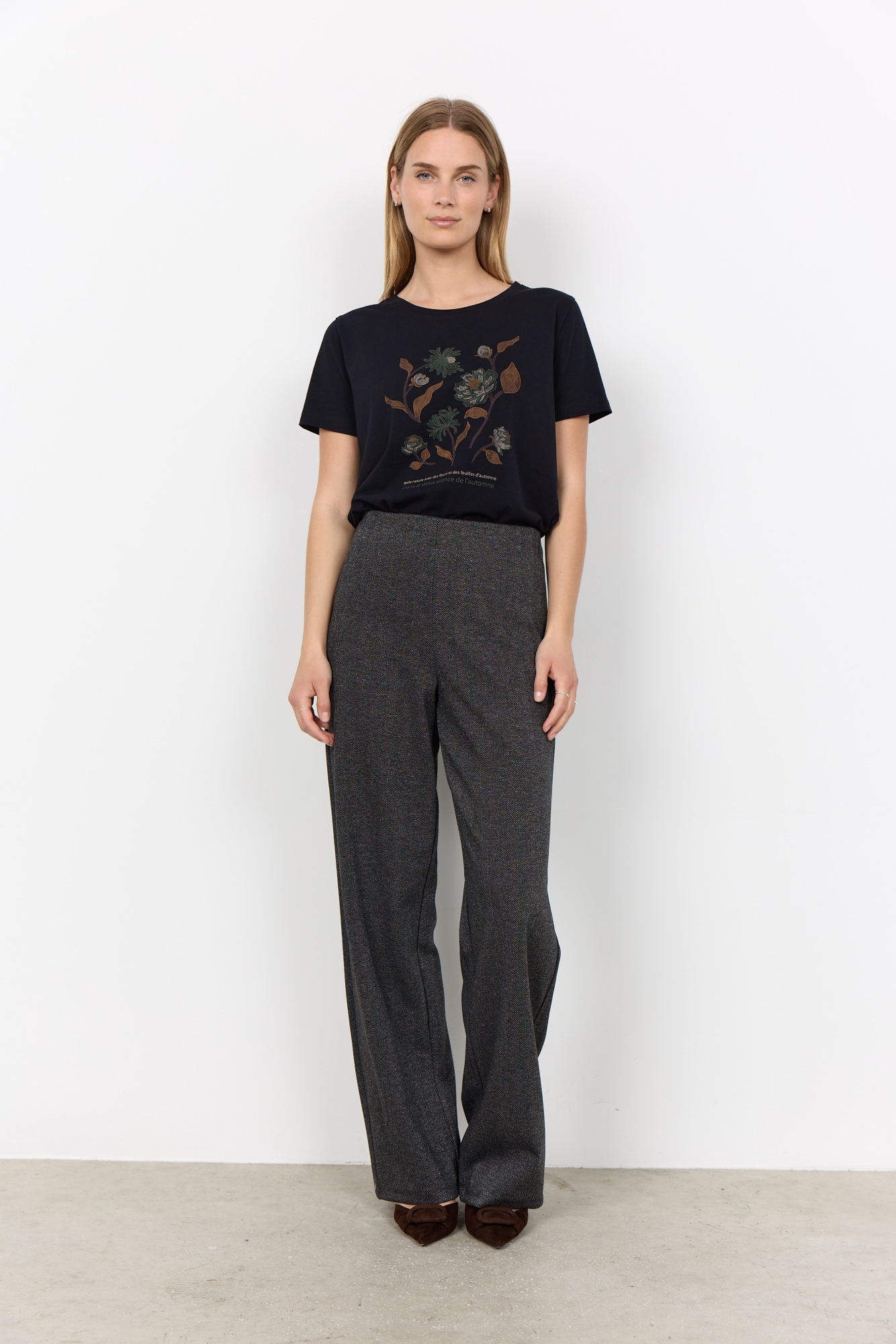 soyaconcept Pantalon de costume »SC-HEBE 4«  mélange de matériaux