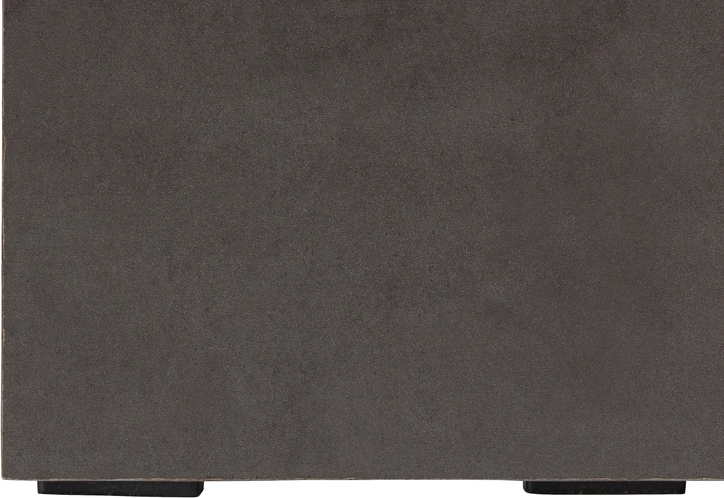 FORTE Lit »Clif, Jugendbett, Belastbarkeit 120 KG, Schubkasten optional« Surface de couchage 140x200 cm,  Design industriel