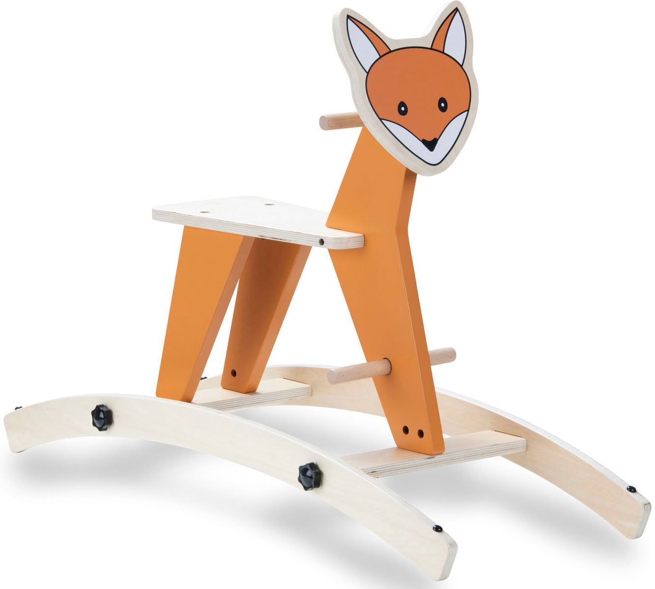 Hauck Animal à bascule »Rock N Swing Fuchs« FSC® - schützt Wald