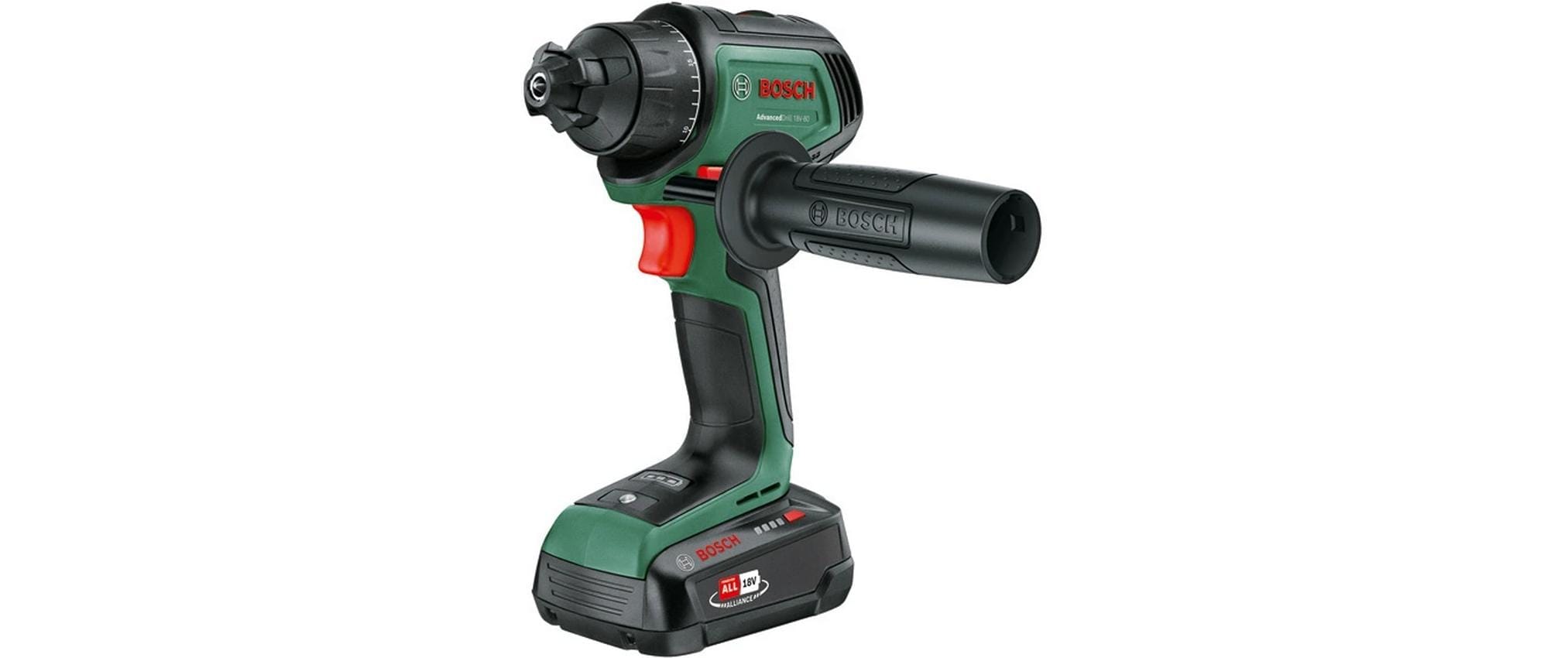 BOSCH Akku-Bohrschrauber »AdvancedDrill 18 V-80 Quicksnap 2 x Akku«