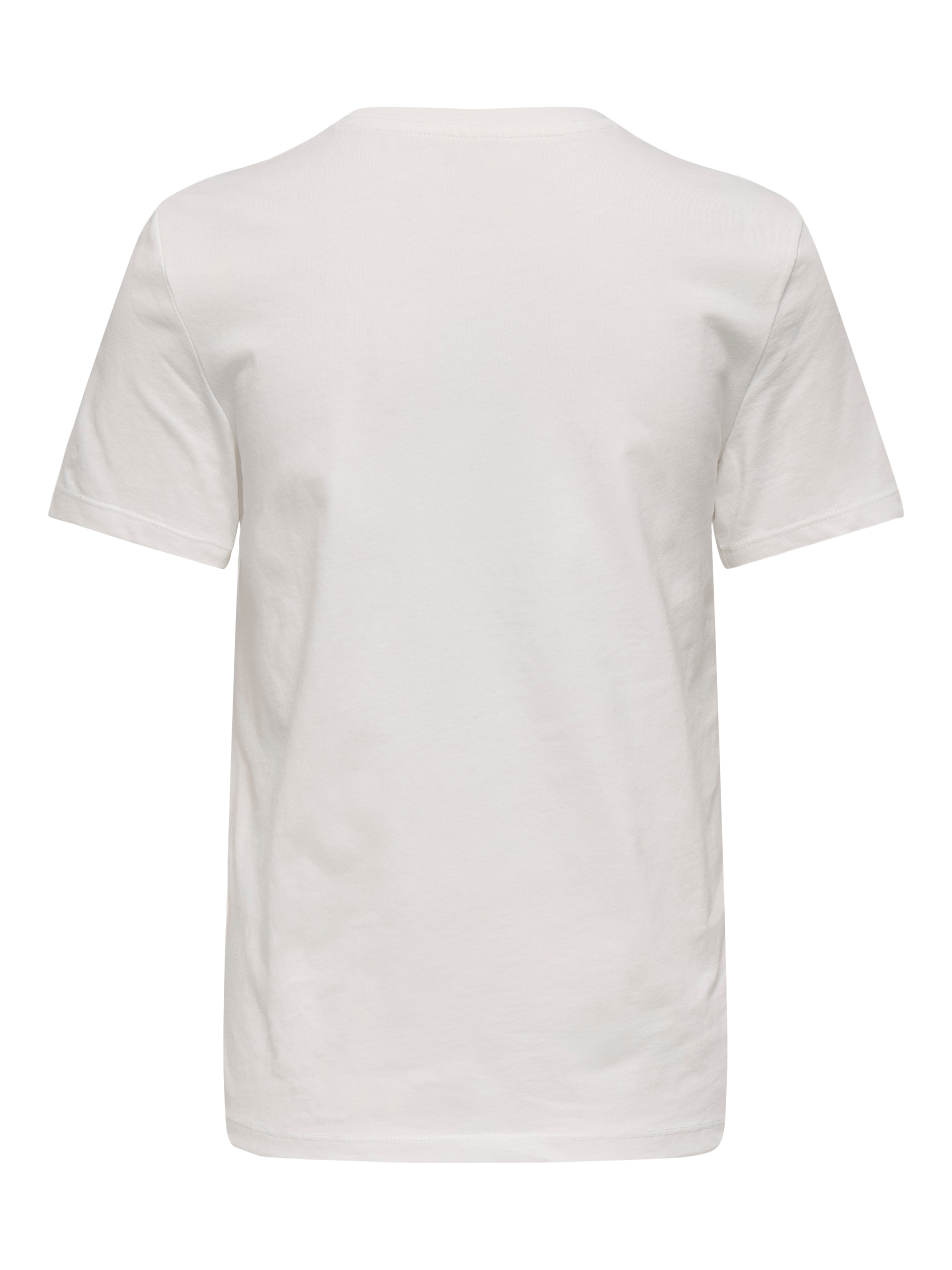 ONLY T-shirt »ONLDITTE LIFE RHNSTN S/S ANIMAL TOP JRS«