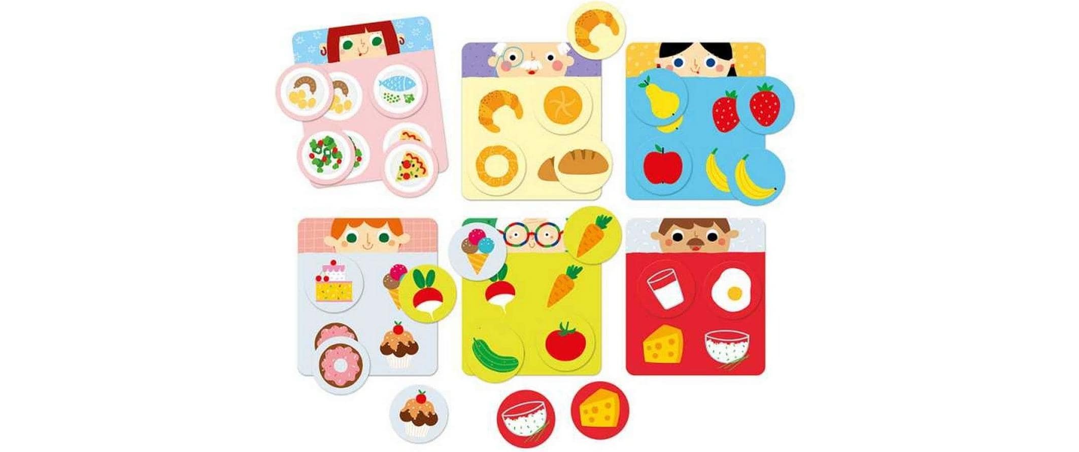  Jouets éducatifs »Banana Panda Kinderspiel Yummy Bingo Pappe 18m+«