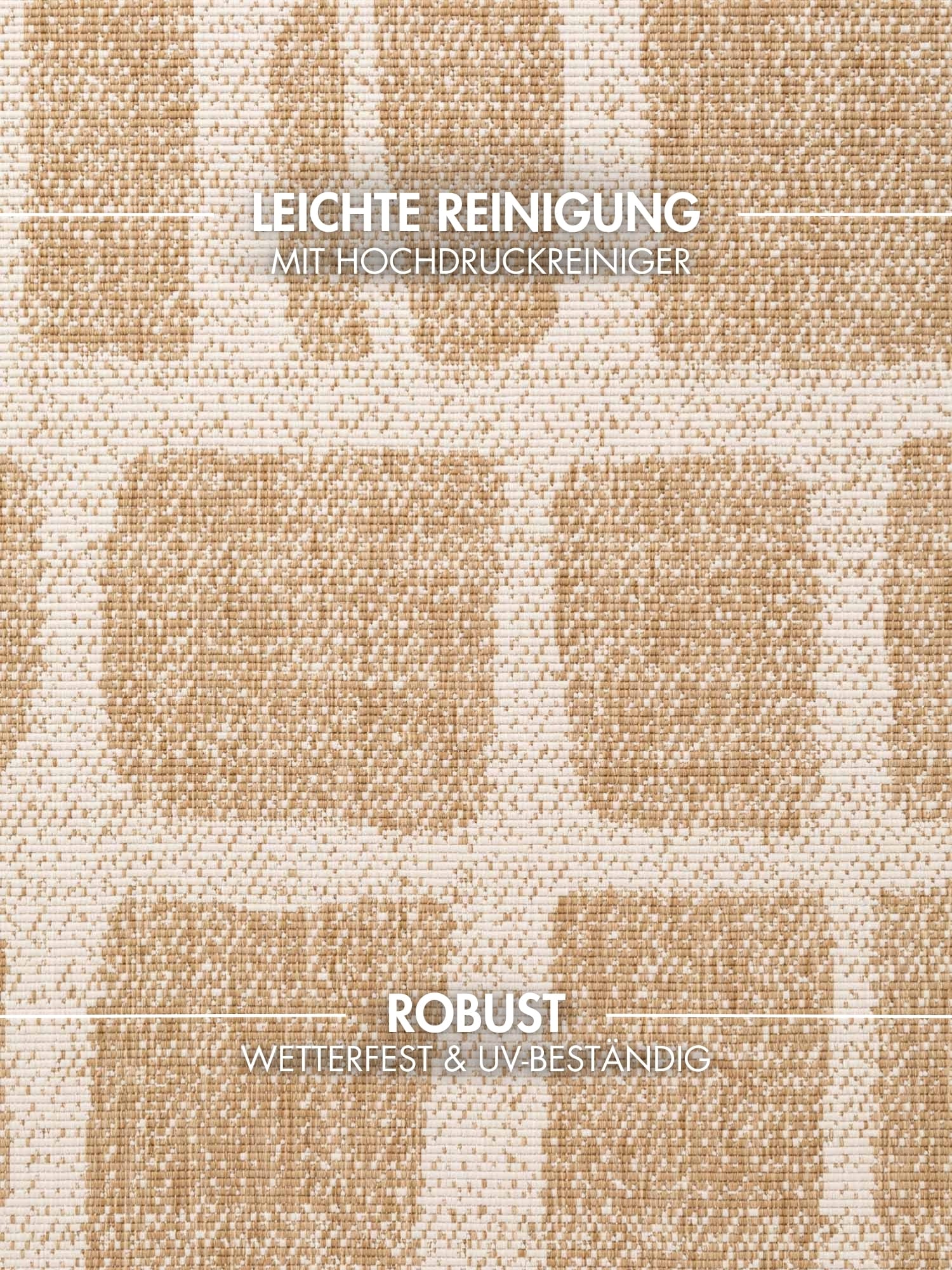 Ted Baker Teppich »Ruskin« rechteckig 8 mm Höhe Designteppich, Wetterfest, Pflegeleicht, Modern, Wohnzimmer, Terrasse