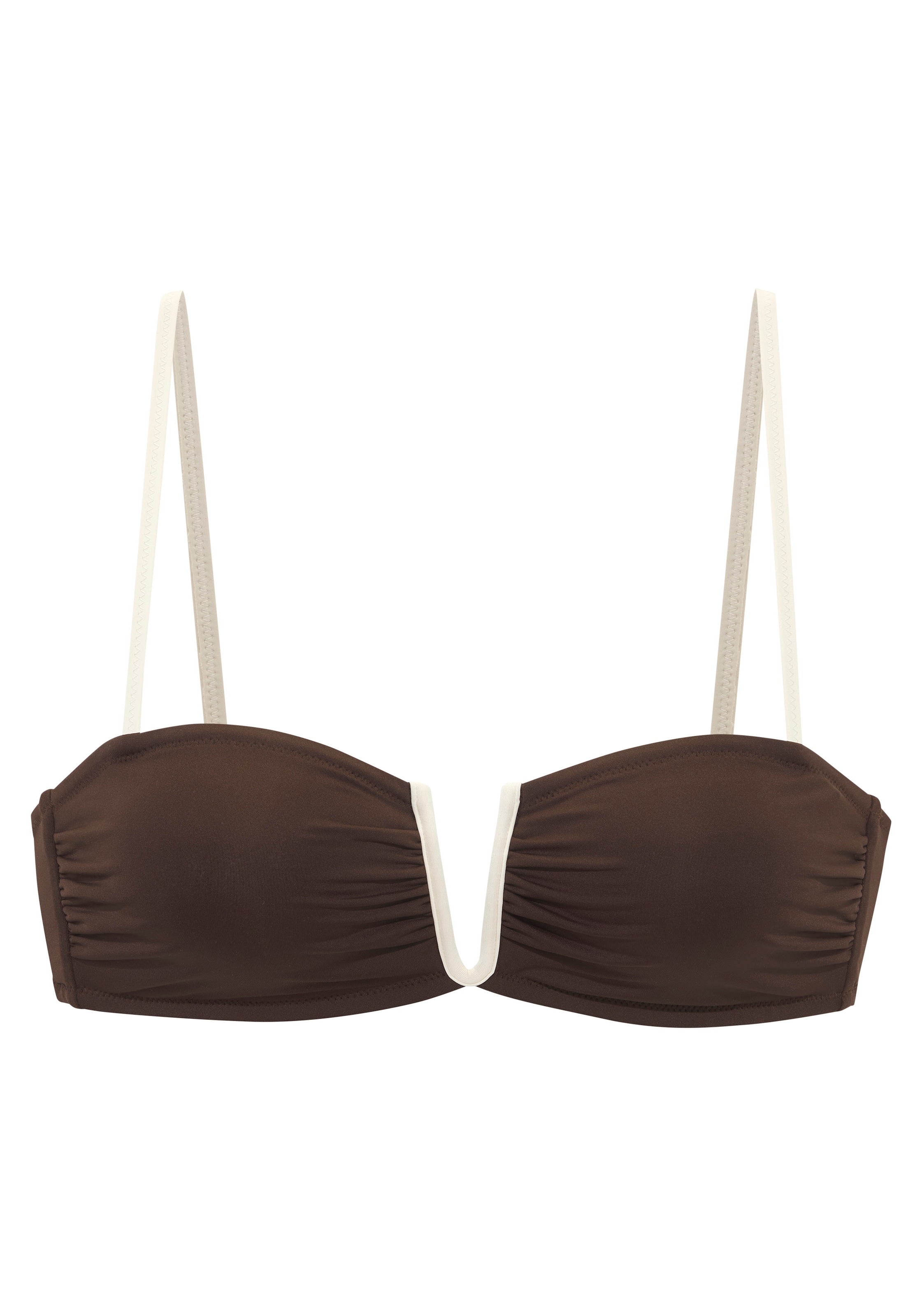 Copenhagen Studios Top bikini bandeau »Emma« mit Kontrastdetails
