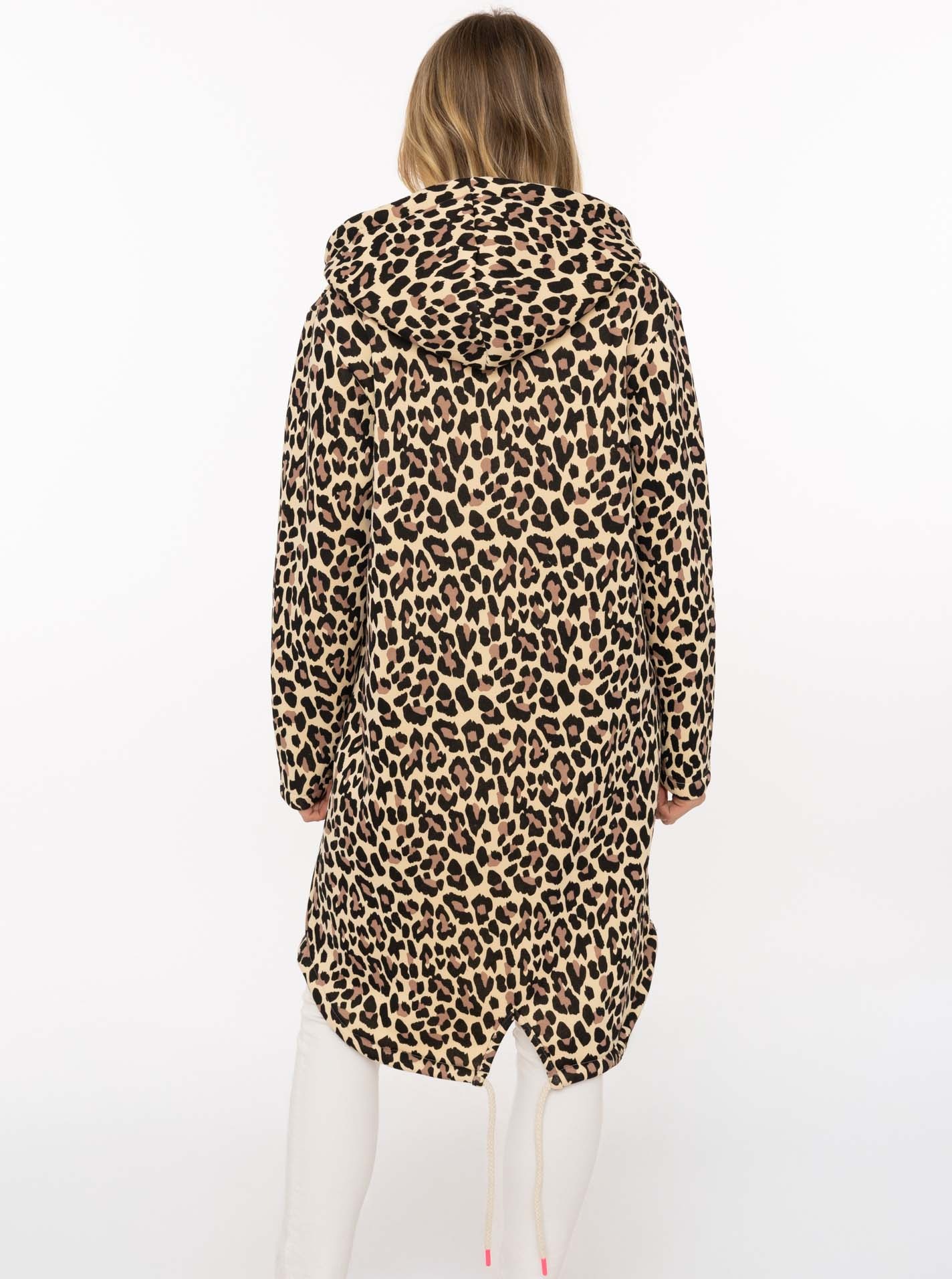 Zwillingsherz Manteau court »"Leo Allover"« gemustert, Taschen, Reissverschluss