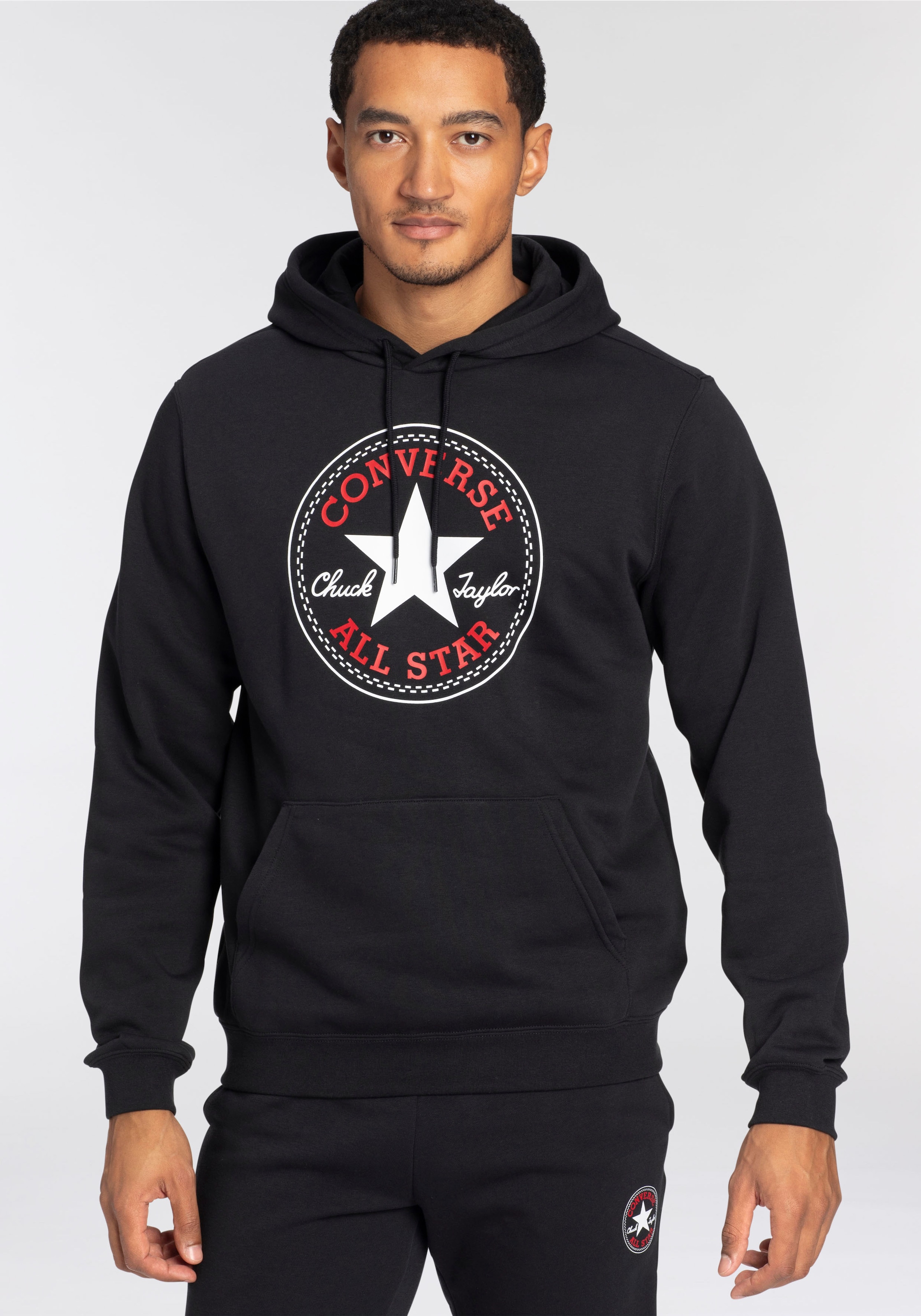 Converse Kapuzensweatshirt »STANDARD FIT CENTER FRONT LARGE CHUCK« Unisex