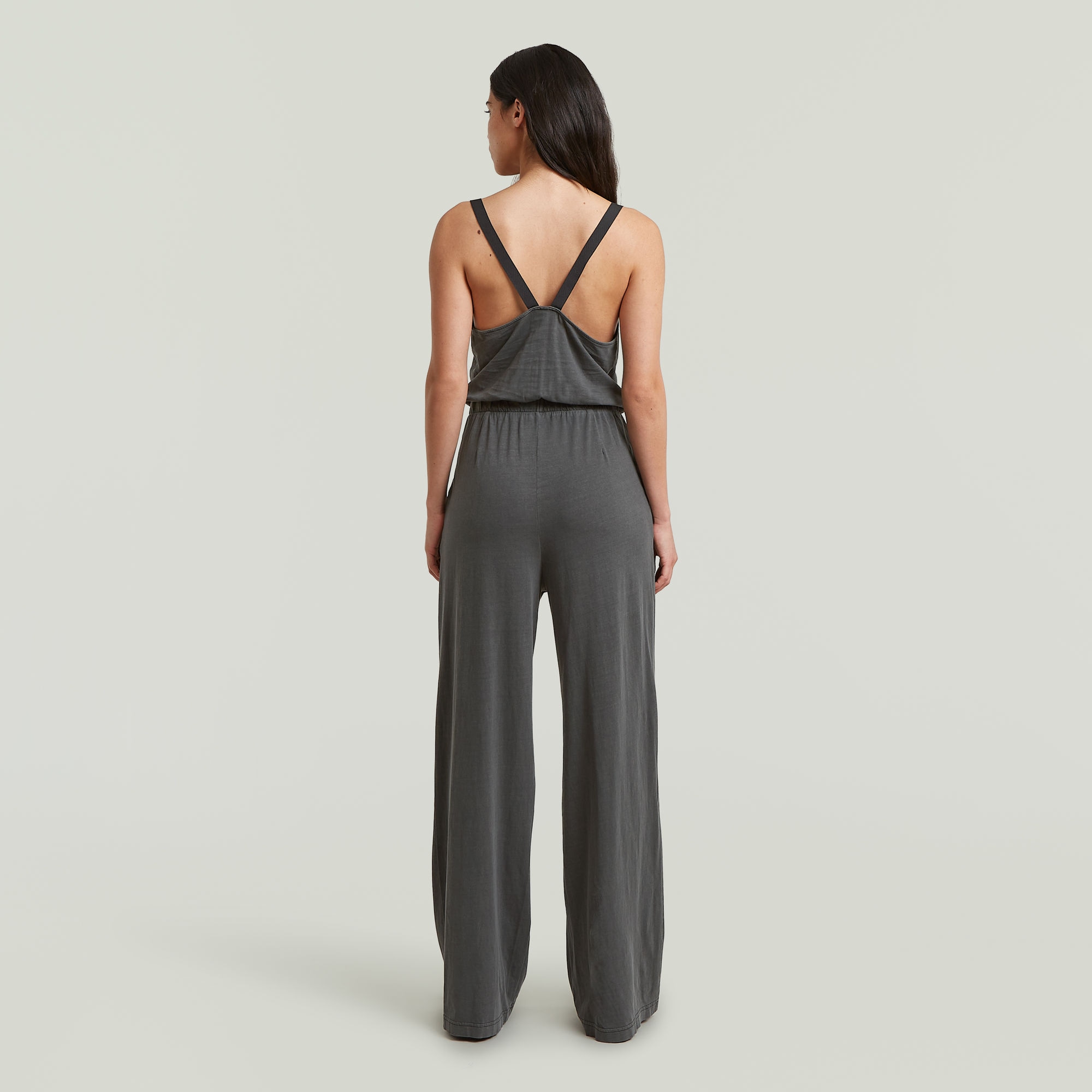 G-STAR Jumpsuit »Strappy Jumpsuit wmn« avec ceinture élastique, coupe Wide Leg